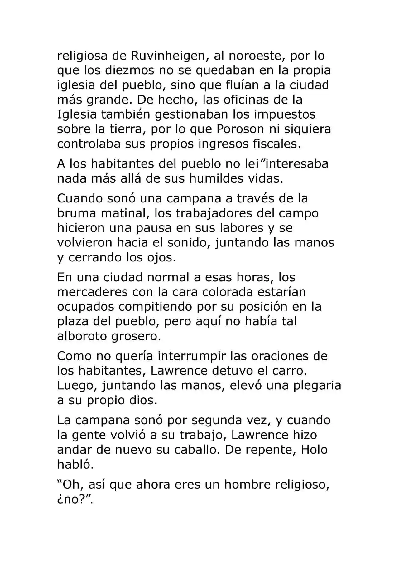 Ookami To Koushinryou (Novela) - Capítulo 7 - Página 17 - LectorTMOo