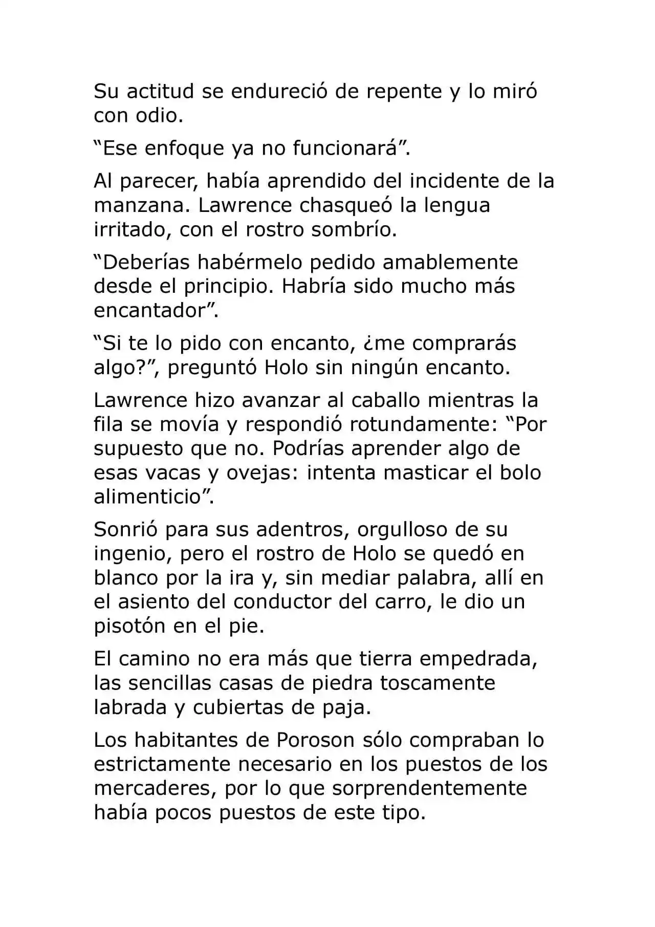 Ookami To Koushinryou (Novela) - Capítulo 7 - Página 23 - LectorTMOo