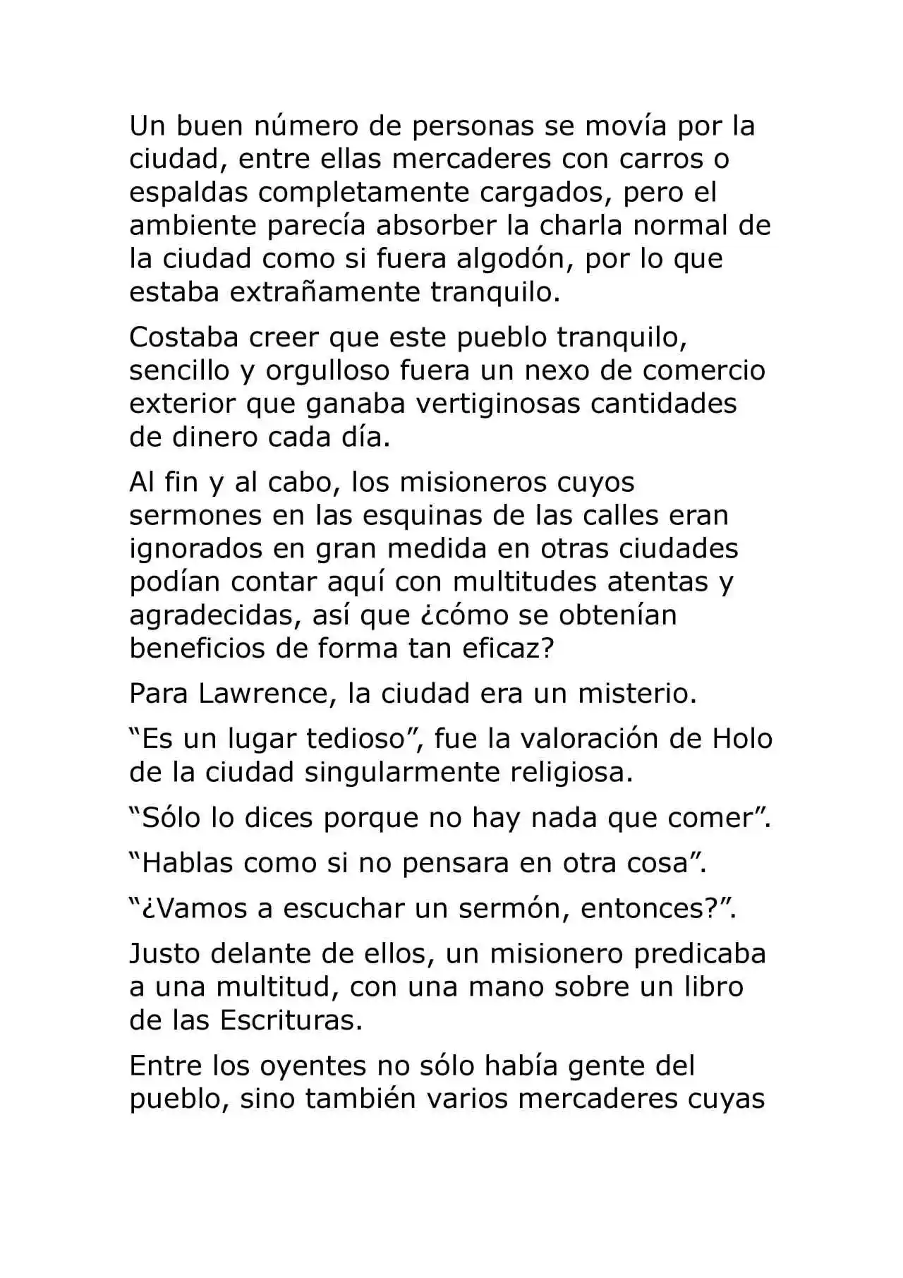 Ookami To Koushinryou (Novela) - Capítulo 7 - Página 24 - LectorTMOo