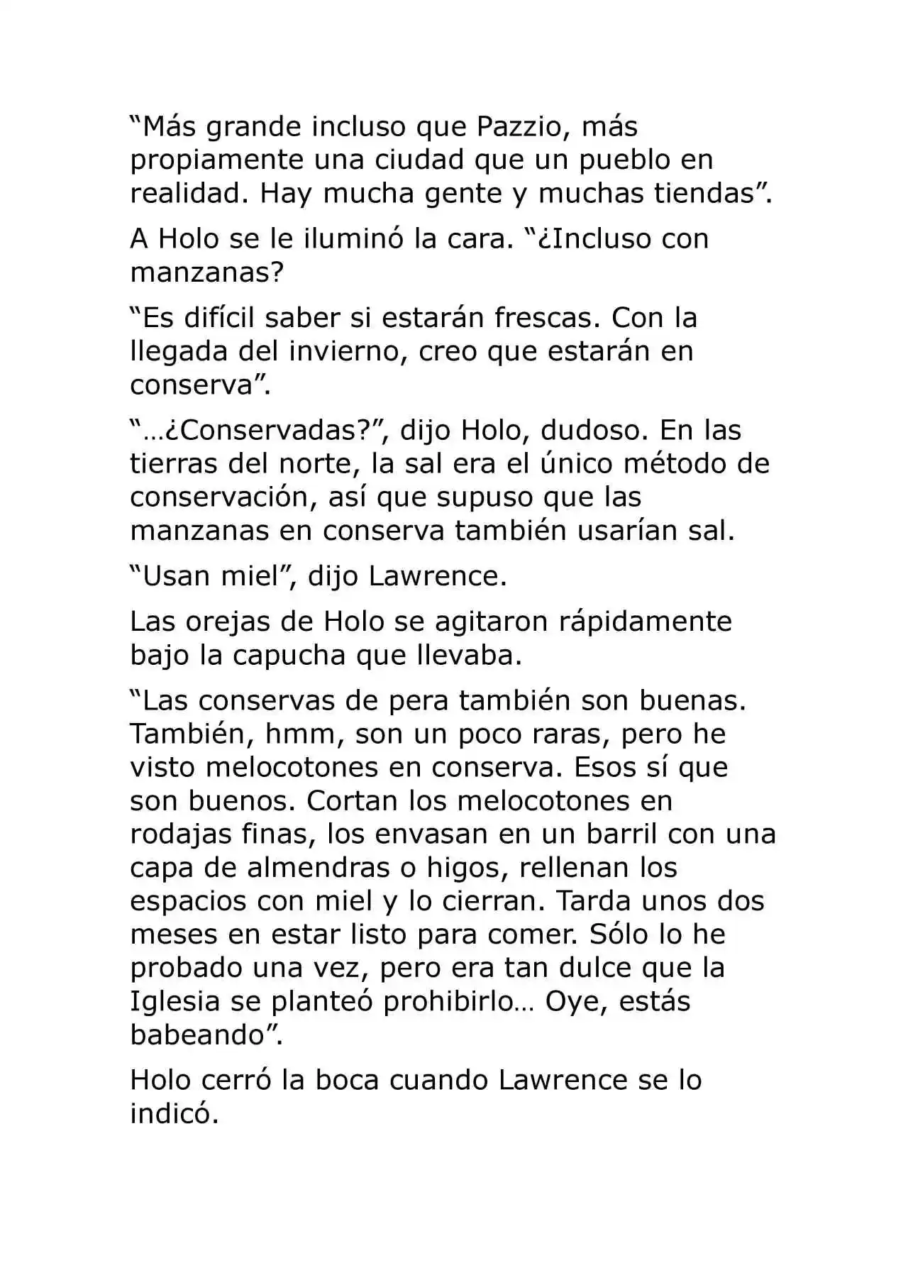 Ookami To Koushinryou (Novela) - Capítulo 7 - Página 29 - LectorTMOo