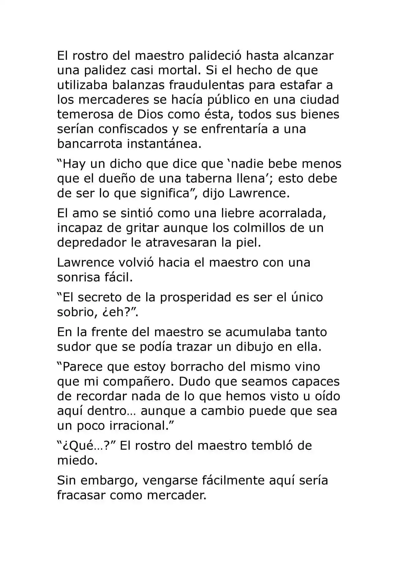 Ookami To Koushinryou (Novela) - Capítulo 7 - Página 50 - LectorTMOo