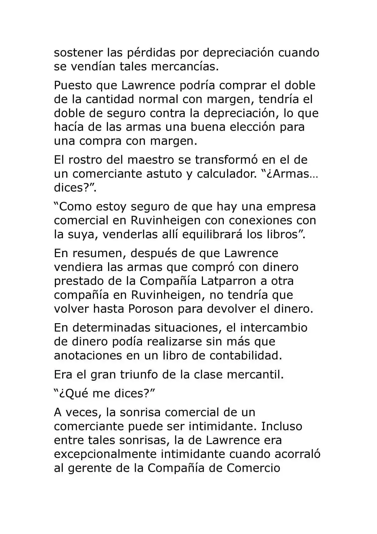 Ookami To Koushinryou (Novela) - Capítulo 7 - Página 53 - LectorTMOo