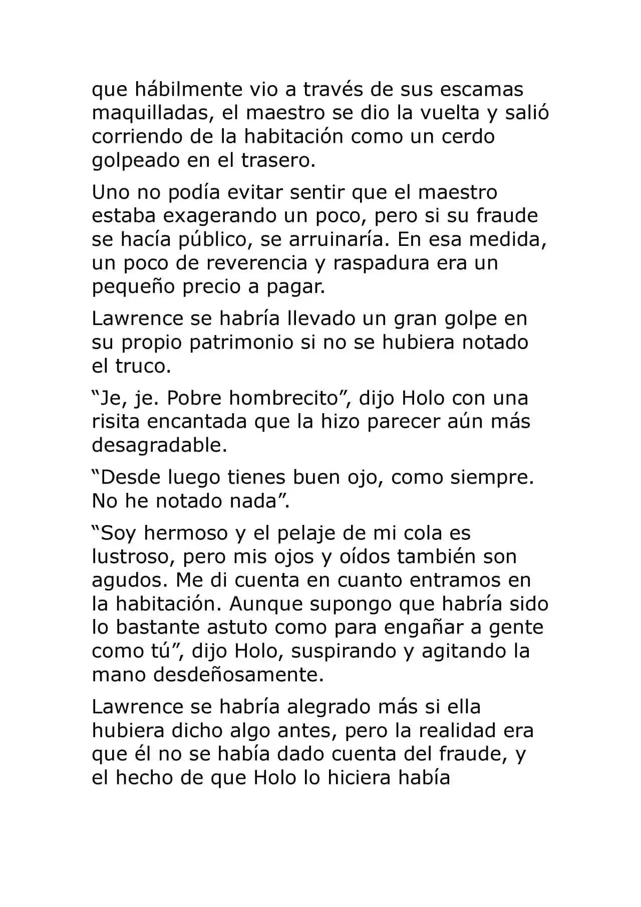 Ookami To Koushinryou (Novela) - Capítulo 7 - Página 55 - LectorTMOo