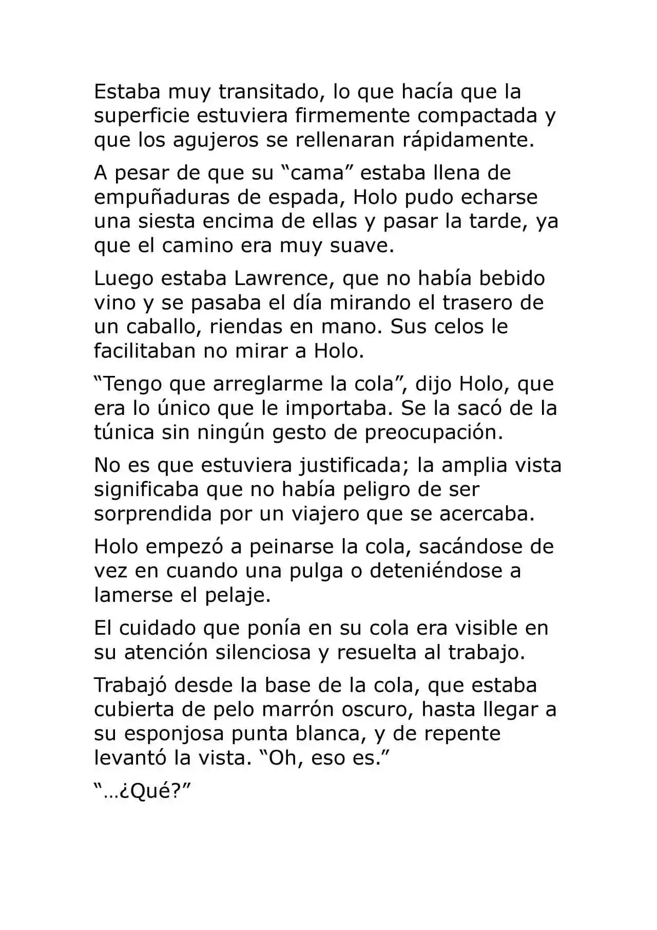 Ookami To Koushinryou (Novela) - Capítulo 7 - Página 59 - LectorTMOo