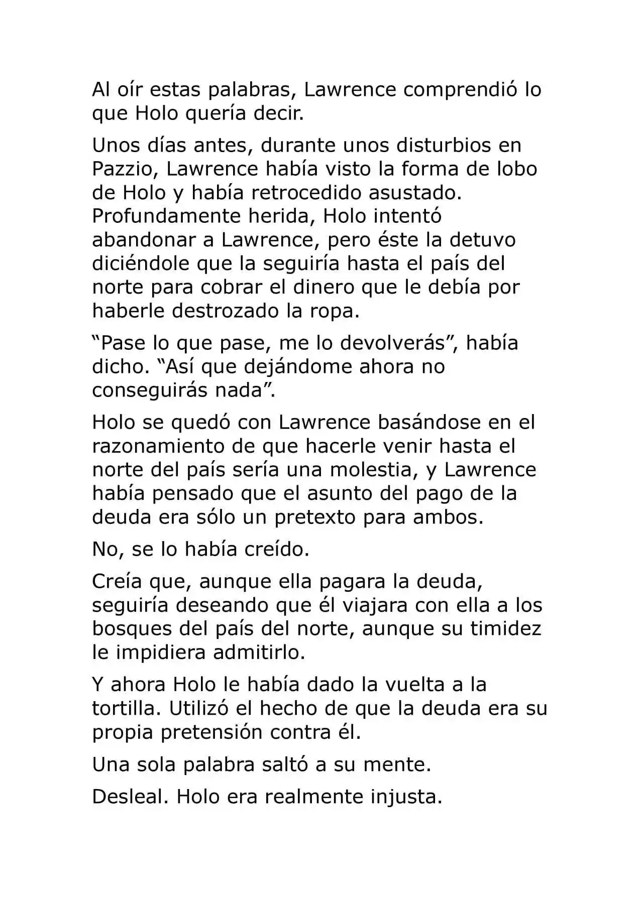 Ookami To Koushinryou (Novela) - Capítulo 7 - Página 64 - LectorTMOo