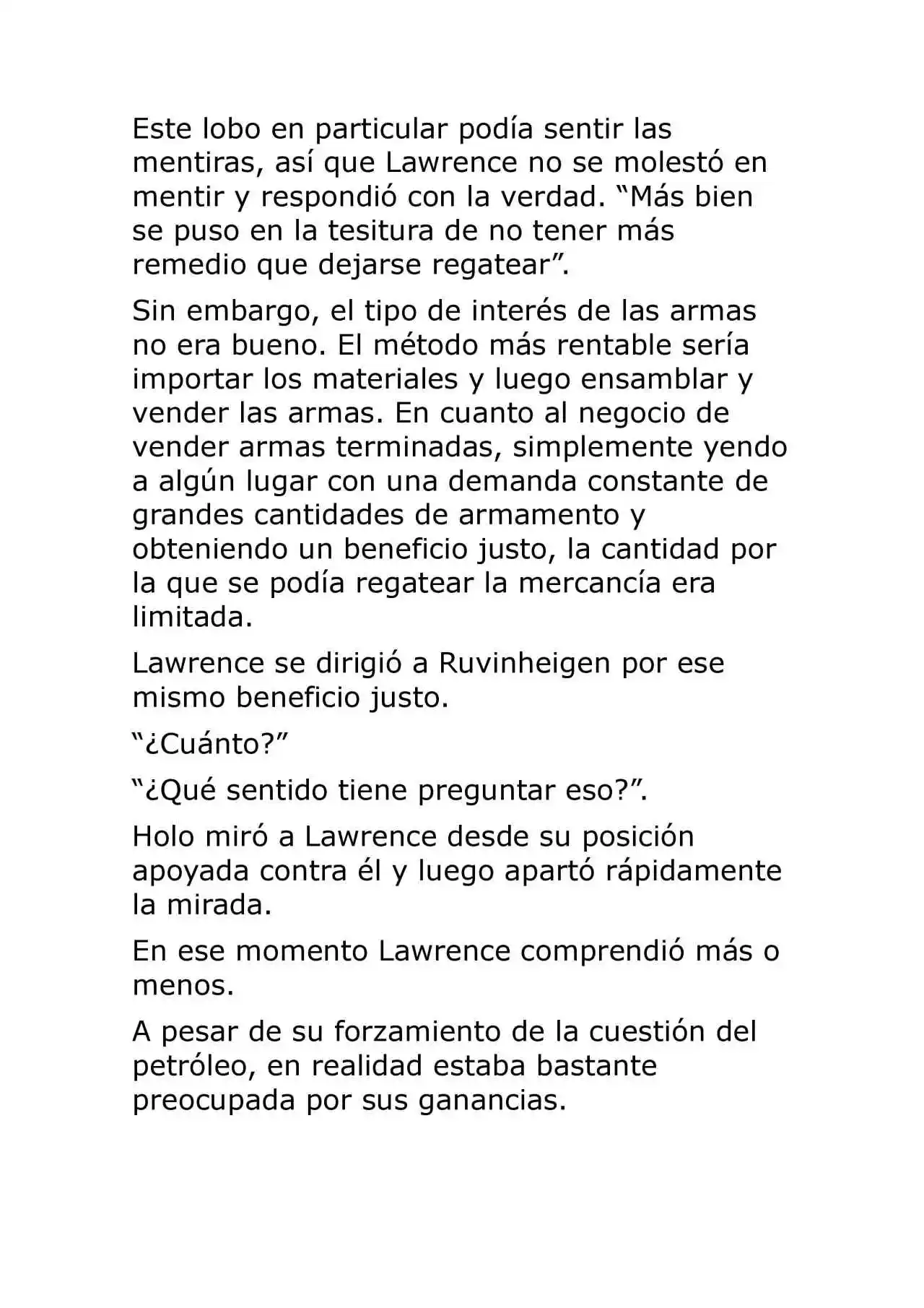 Ookami To Koushinryou (Novela) - Capítulo 7 - Página 67 - LectorTMOo