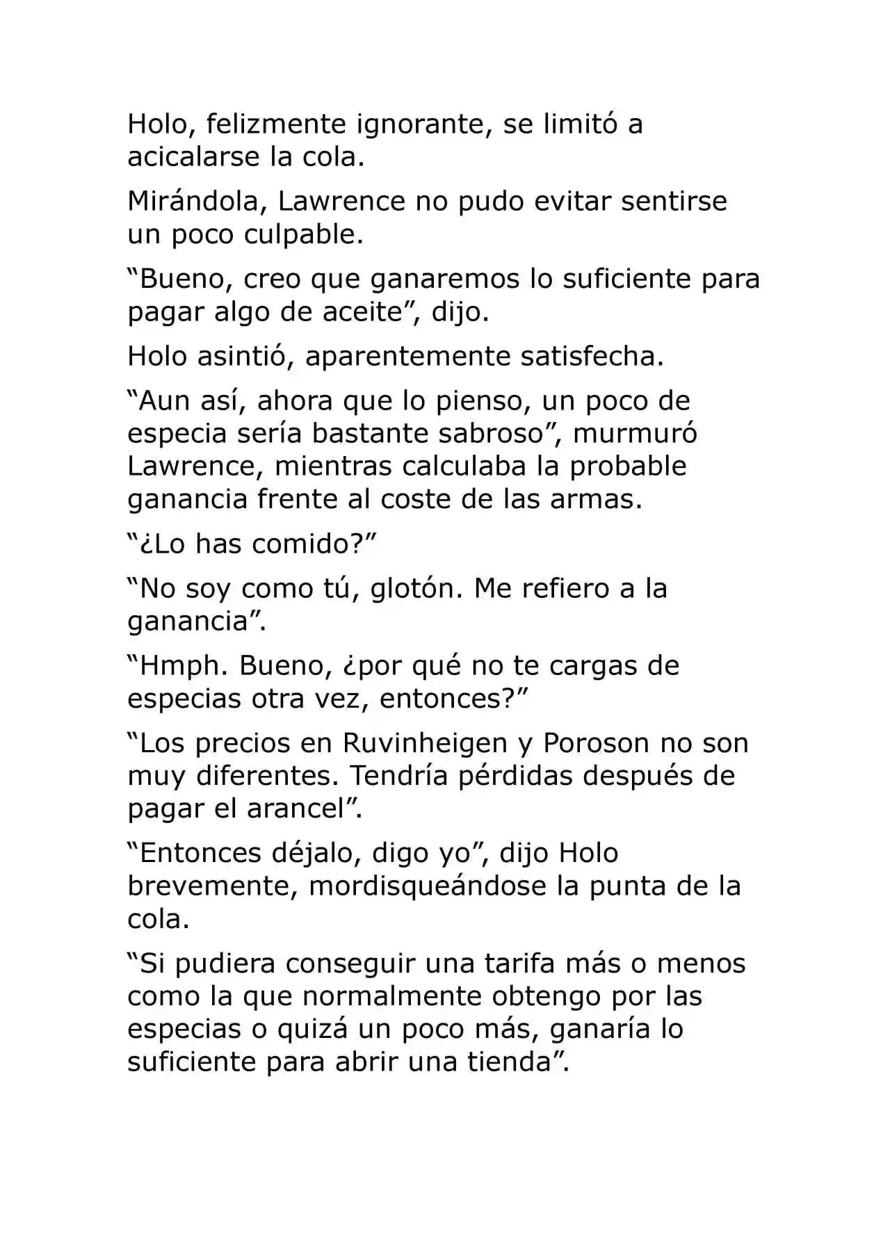 Ookami To Koushinryou (Novela) - Capítulo 7 - Página 69 - LectorTMOo