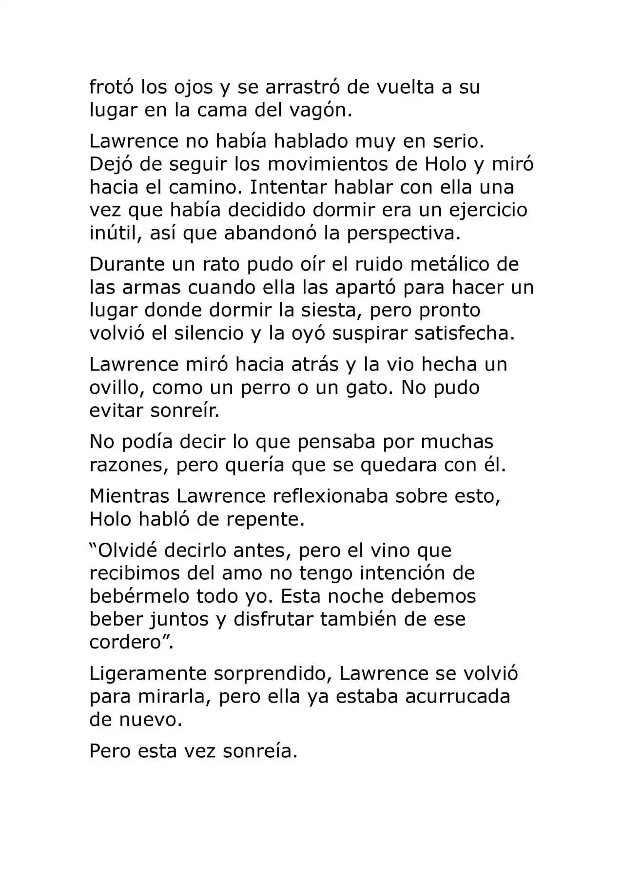 Ookami To Koushinryou (Novela) - Capítulo 7 - Página 73 - LectorTMOo