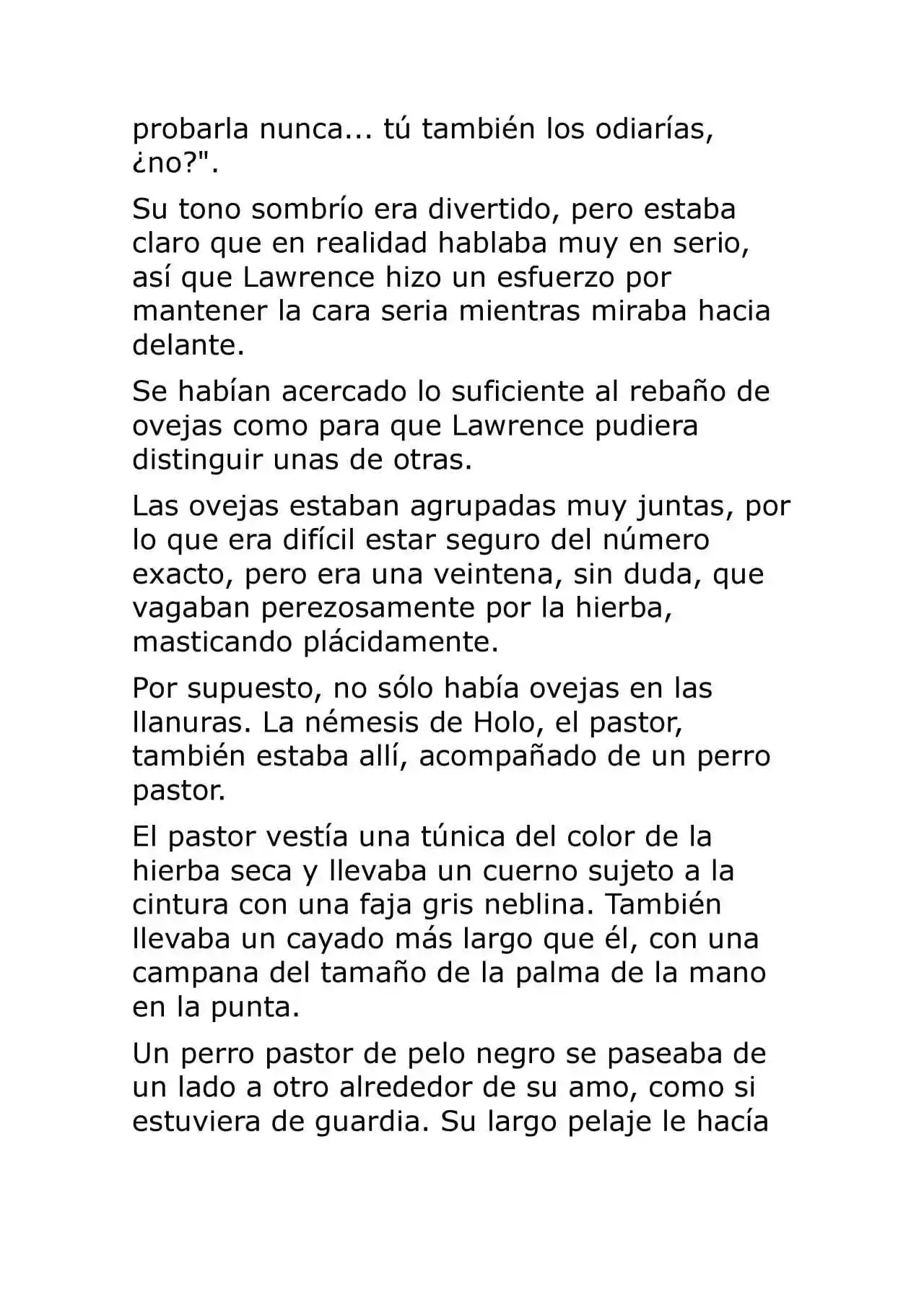 Ookami To Koushinryou (Novela) - Capítulo 8 - Página 24 - LectorTMOo