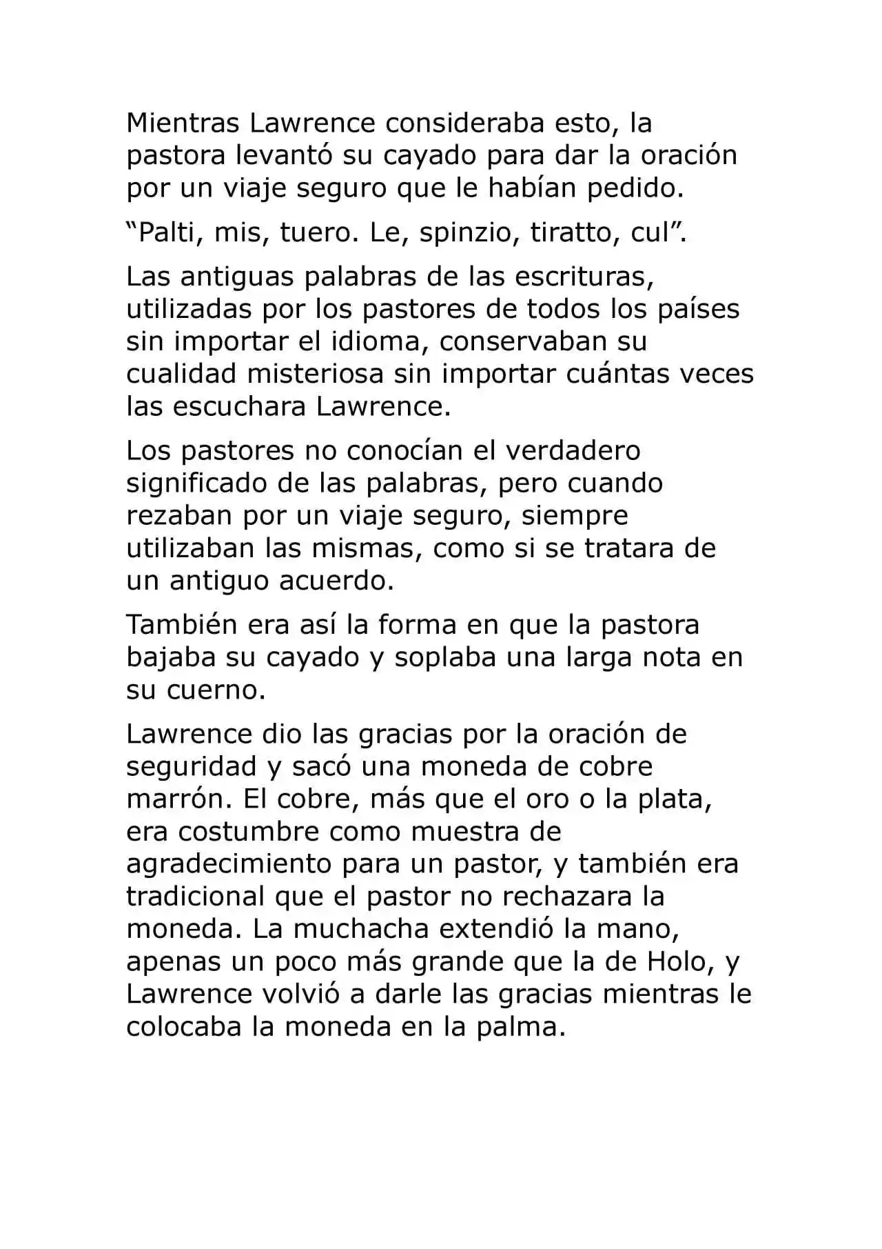 Ookami To Koushinryou (Novela) - Capítulo 8 - Página 31 - LectorTMOo