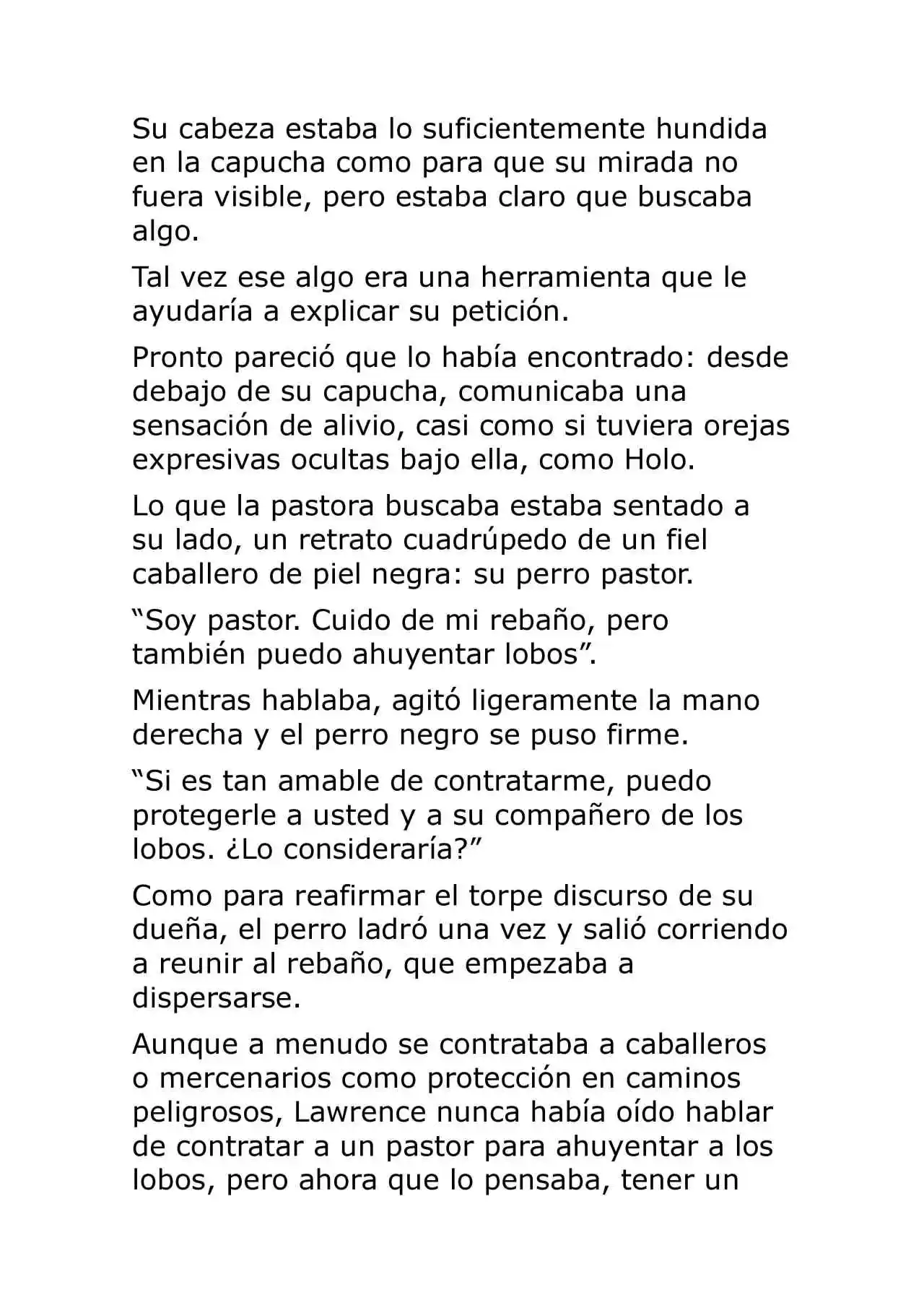 Ookami To Koushinryou (Novela) - Capítulo 8 - Página 35 - LectorTMOo