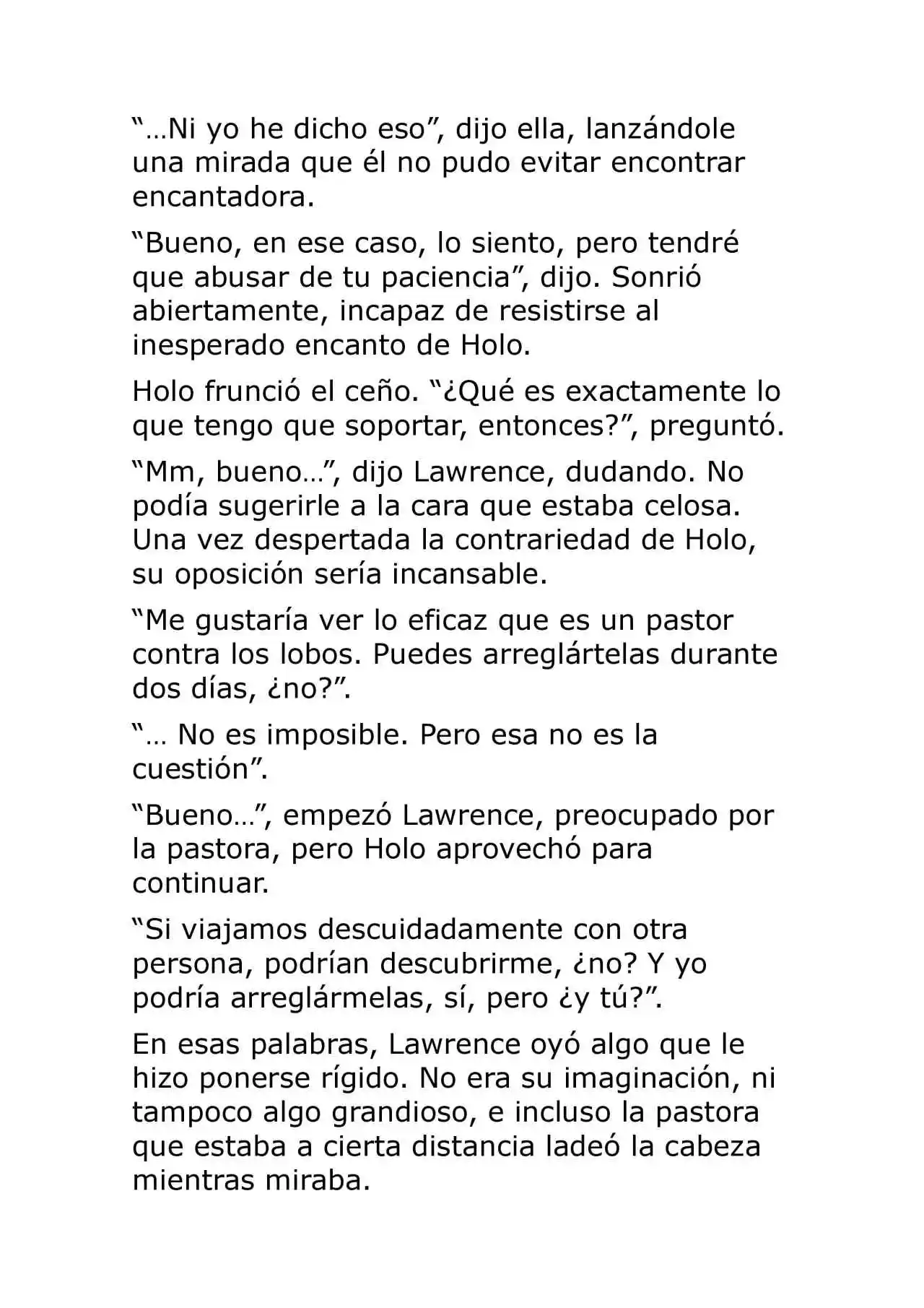 Ookami To Koushinryou (Novela) - Capítulo 8 - Página 41 - LectorTMOo