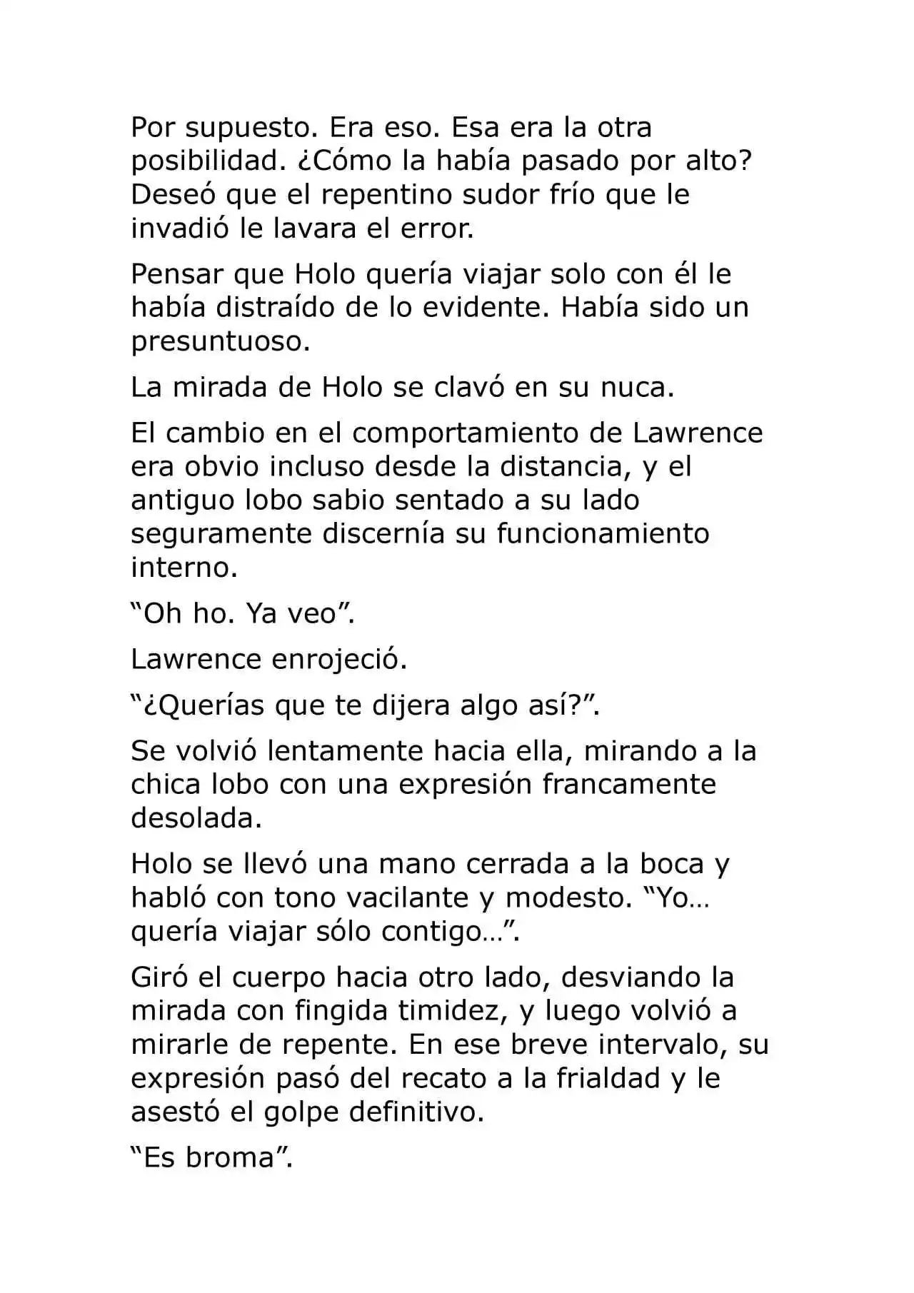 Ookami To Koushinryou (Novela) - Capítulo 8 - Página 42 - LectorTMOo