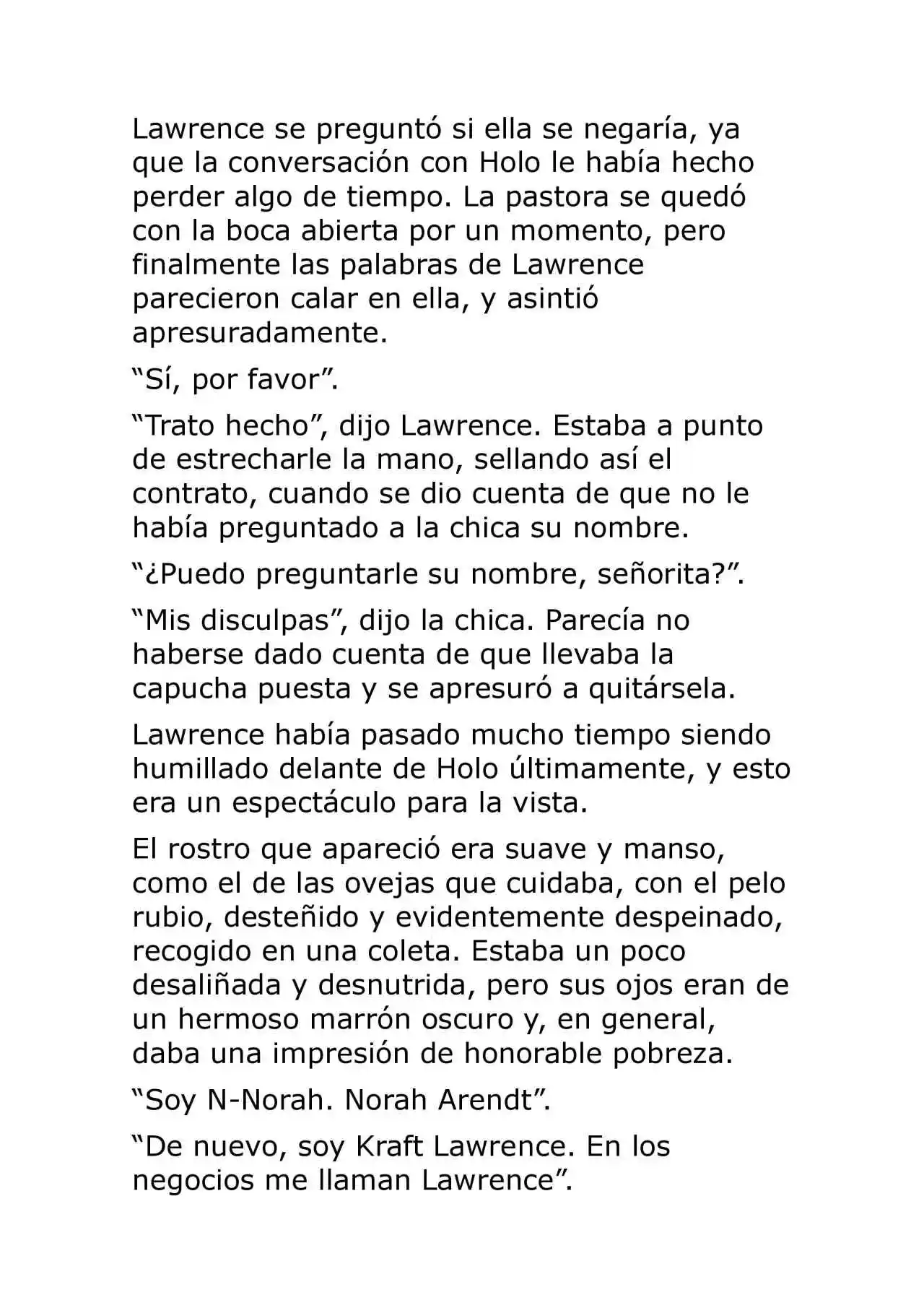 Ookami To Koushinryou (Novela) - Capítulo 8 - Página 44 - LectorTMOo