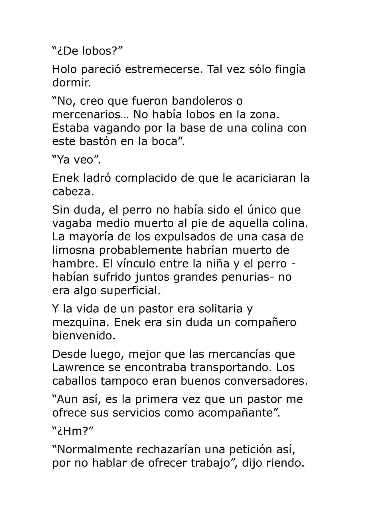 Ookami To Koushinryou (Novela) - Capítulo 8 - Página 49 - LectorTMOo