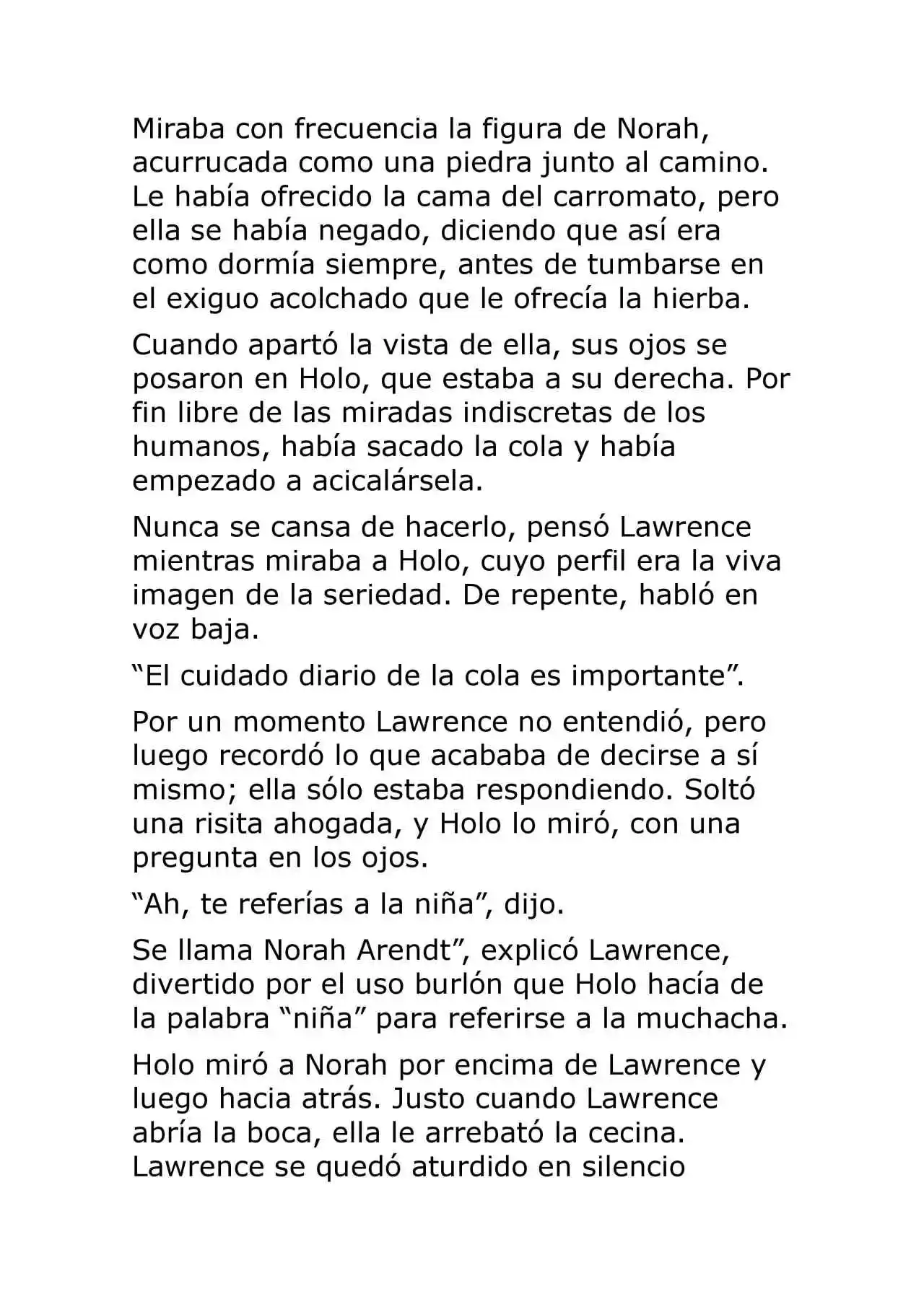 Ookami To Koushinryou (Novela) - Capítulo 8 - Página 61 - LectorTMOo