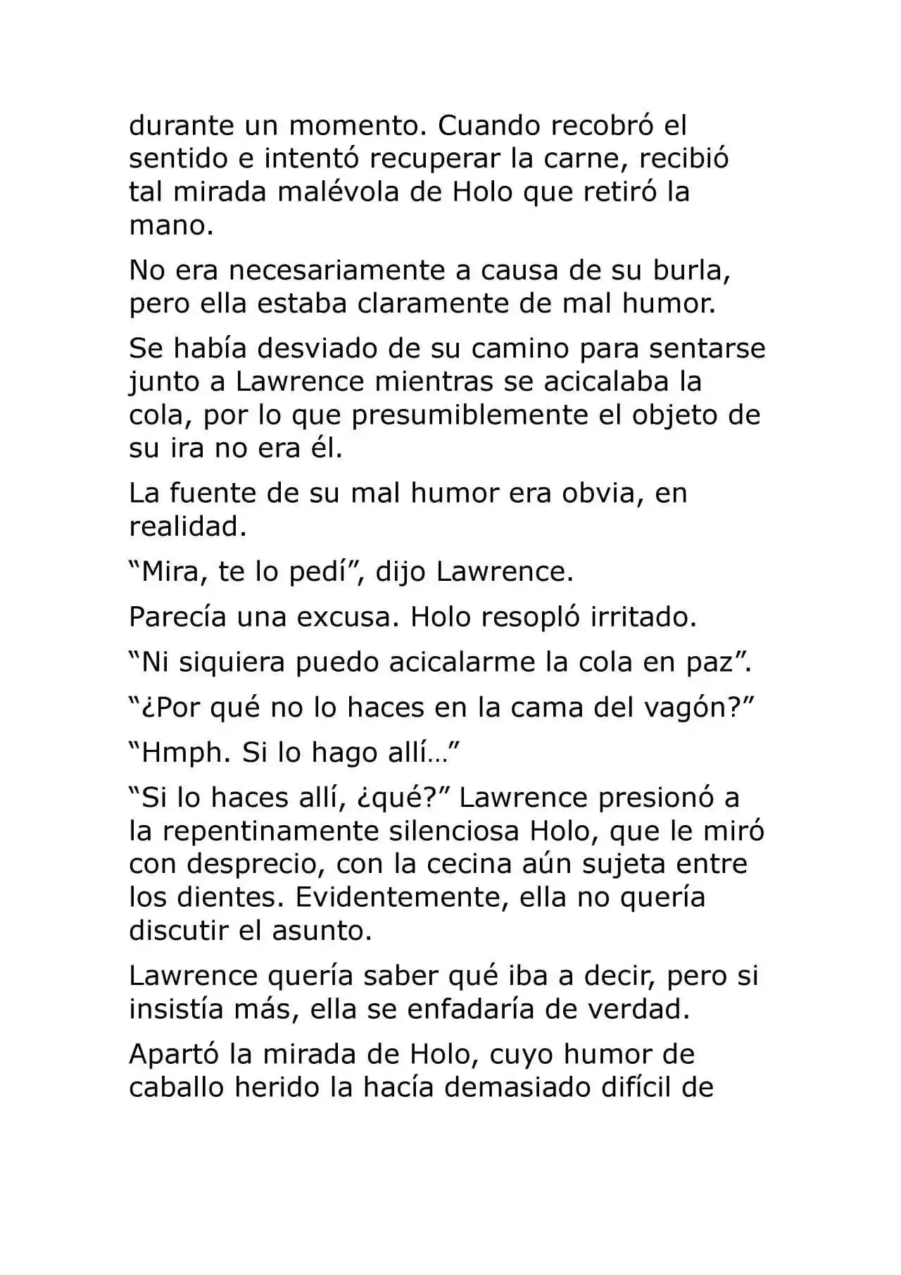 Ookami To Koushinryou (Novela) - Capítulo 8 - Página 62 - LectorTMOo