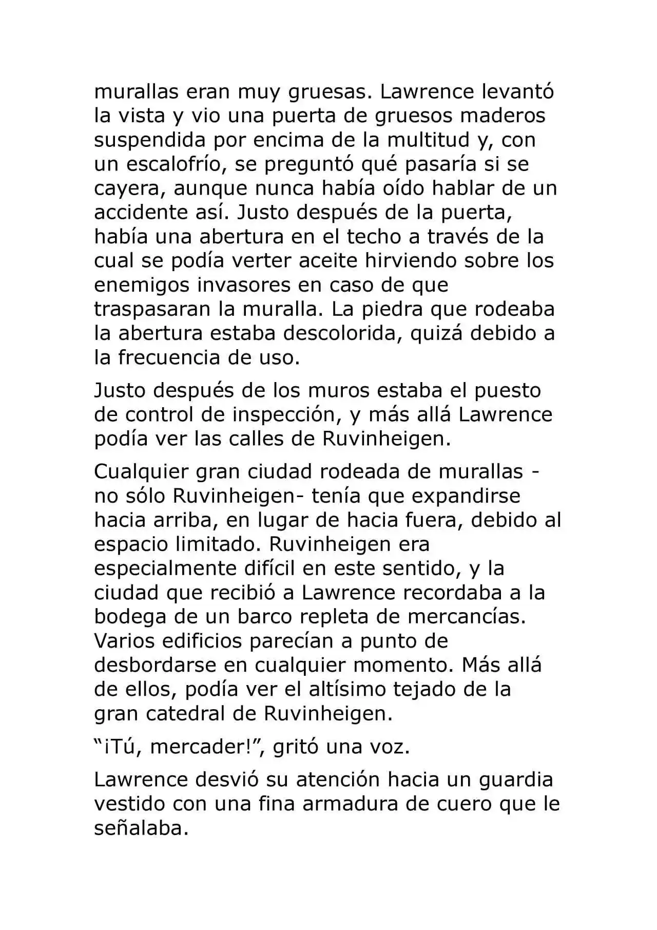 Ookami To Koushinryou (Novela) - Capítulo 9 - Página 10 - LectorTMOo
