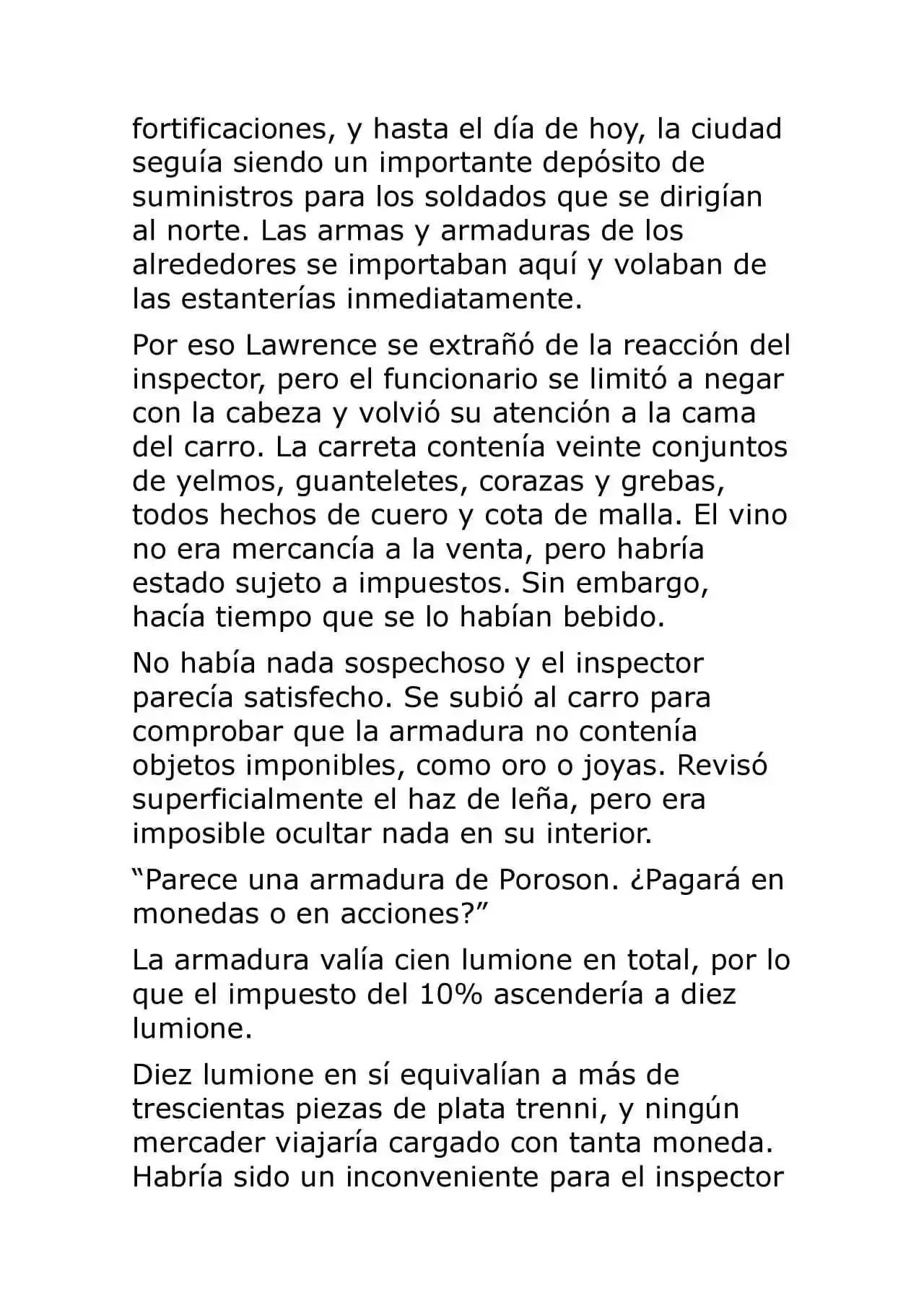 Ookami To Koushinryou (Novela) - Capítulo 9 - Página 12 - LectorTMOo