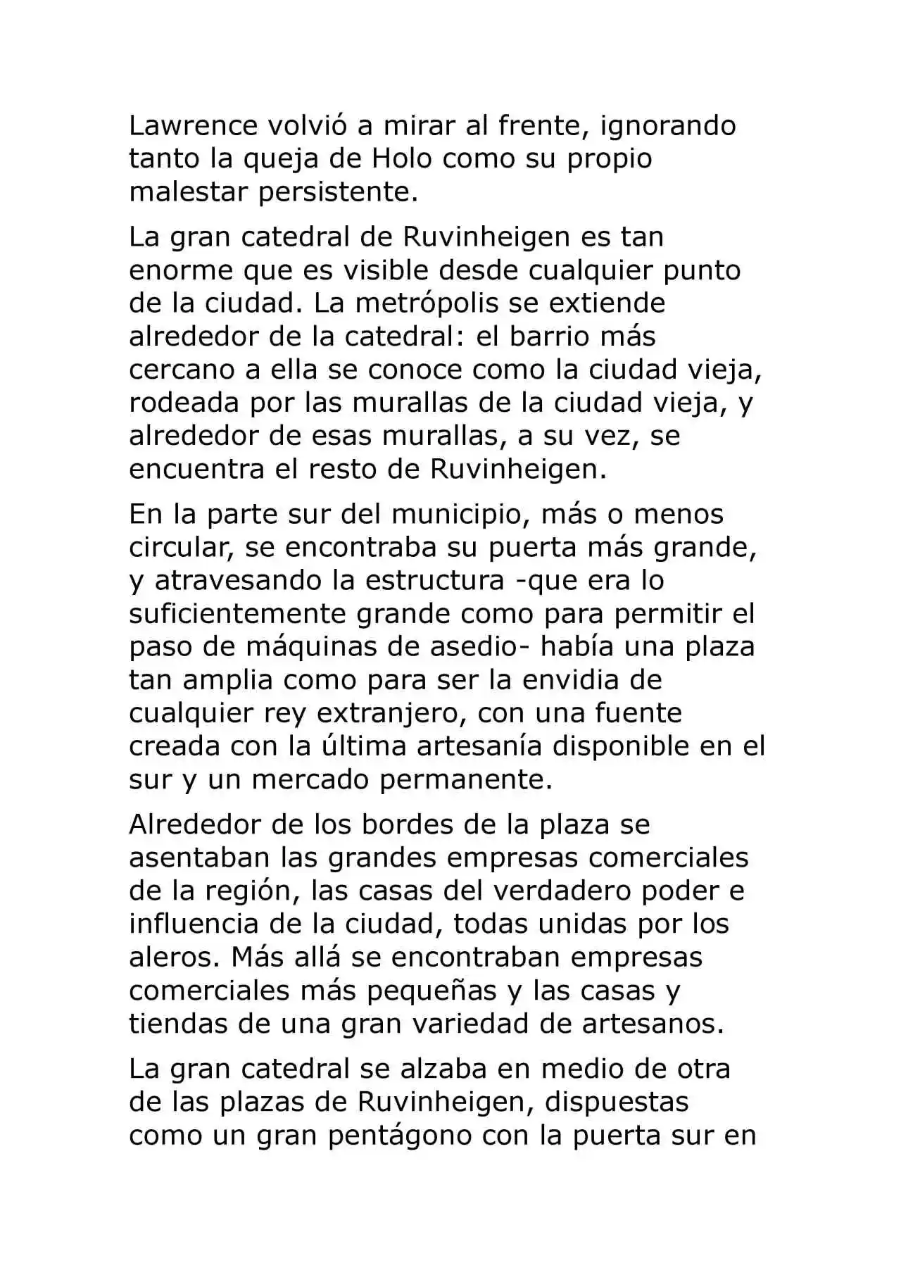 Ookami To Koushinryou (Novela) - Capítulo 9 - Página 15 - LectorTMOo