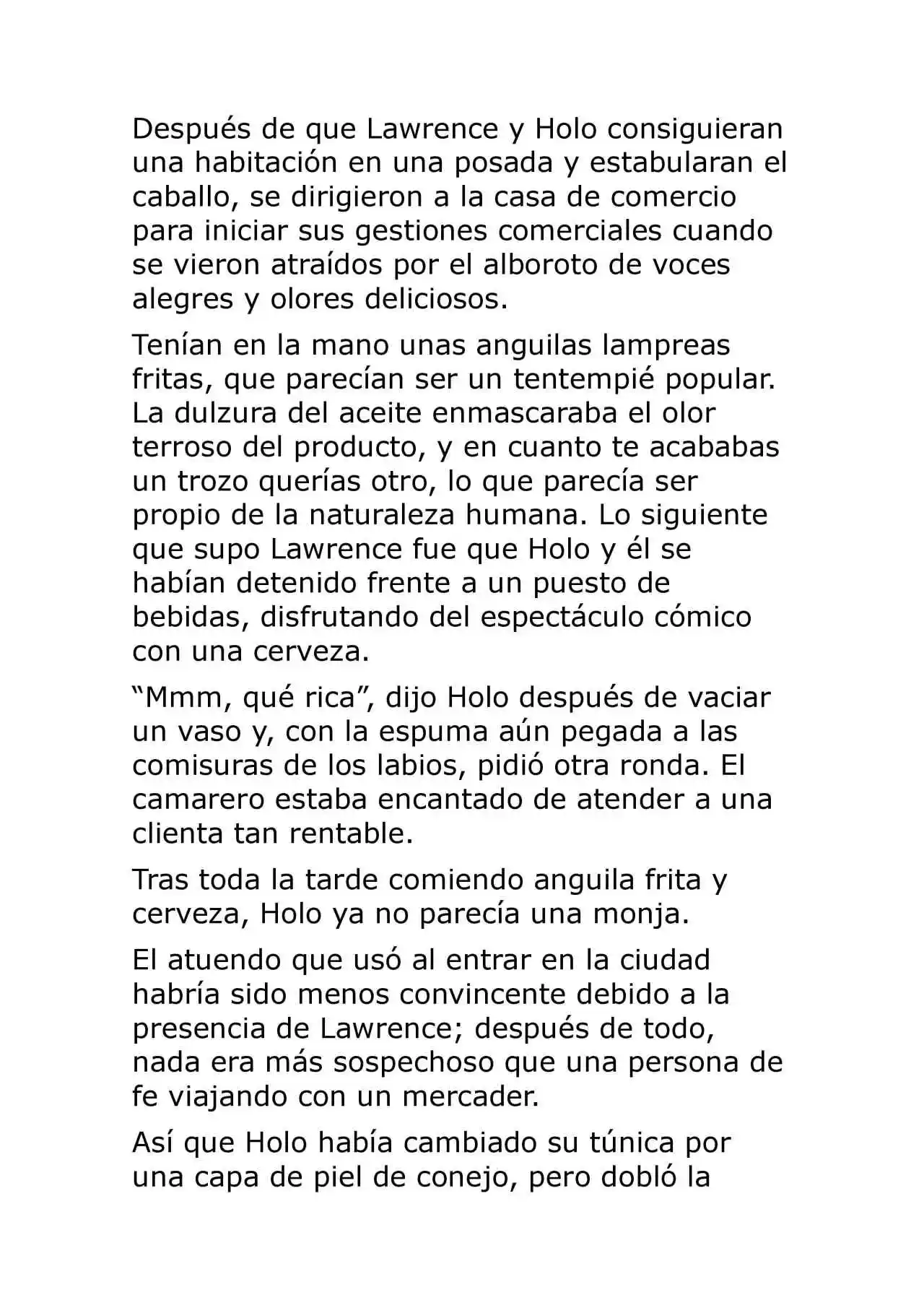 Ookami To Koushinryou (Novela) - Capítulo 9 - Página 17 - LectorTMOo
