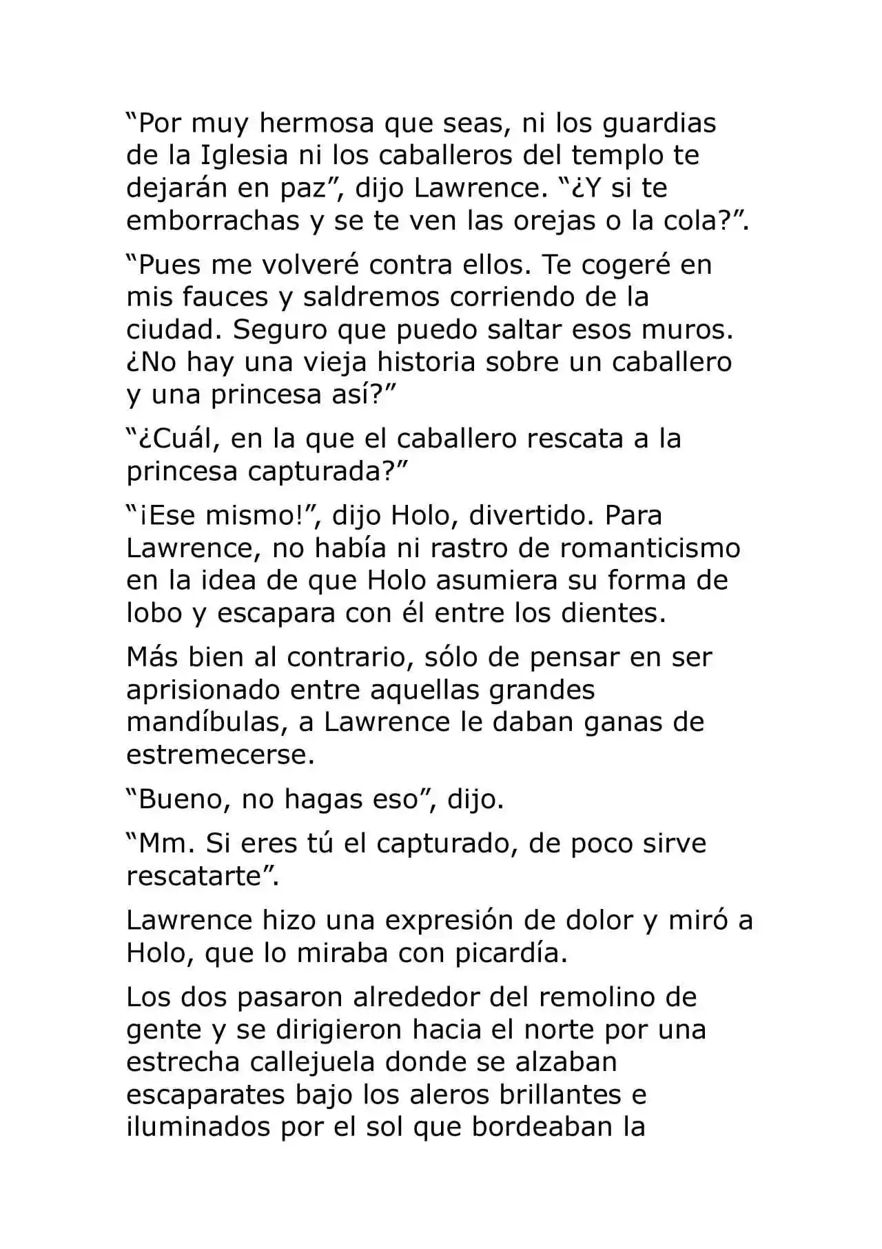 Ookami To Koushinryou (Novela) - Capítulo 9 - Página 21 - LectorTMOo
