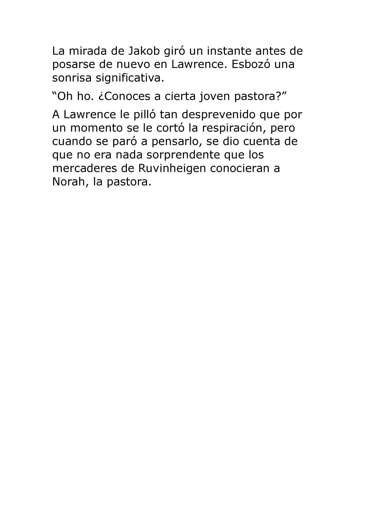Ookami To Koushinryou (Novela) - Capítulo 9 - Página 29 - LectorTMOo