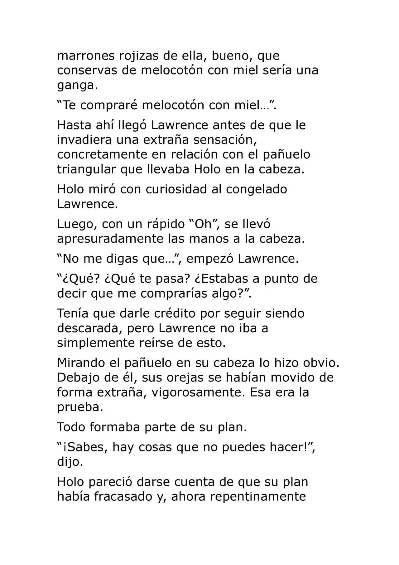 Ookami To Koushinryou (Novela) - Capítulo 9 - Página 40 - LectorTMOo