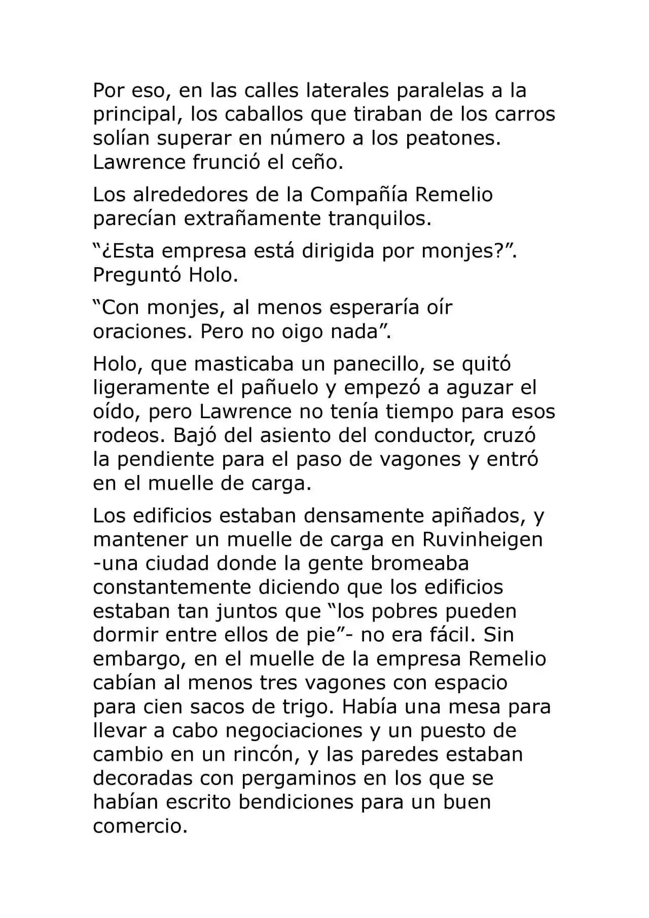 Ookami To Koushinryou (Novela) - Capítulo 9 - Página 44 - LectorTMOo
