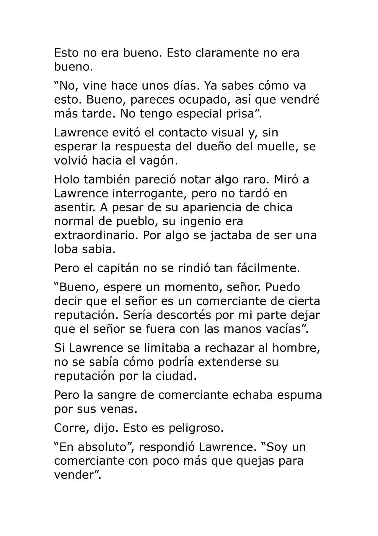 Ookami To Koushinryou (Novela) - Capítulo 9 - Página 48 - LectorTMOo