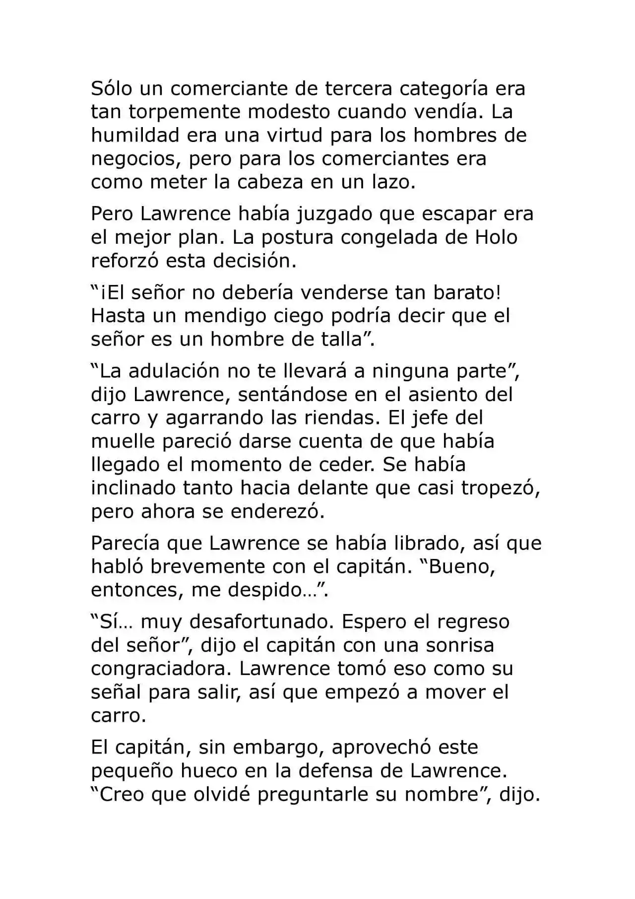 Ookami To Koushinryou (Novela) - Capítulo 9 - Página 49 - LectorTMOo