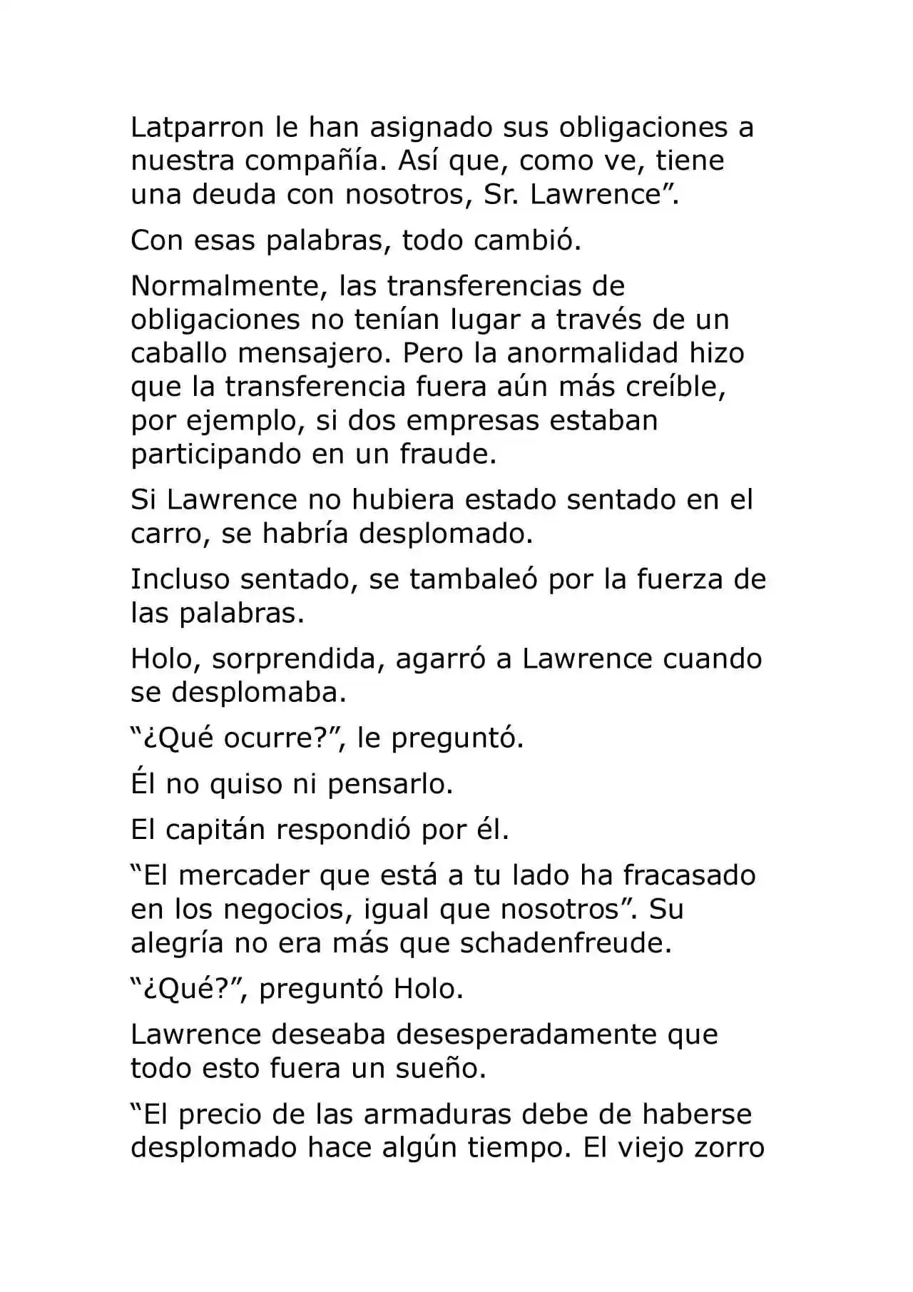 Ookami To Koushinryou (Novela) - Capítulo 9 - Página 51 - LectorTMOo