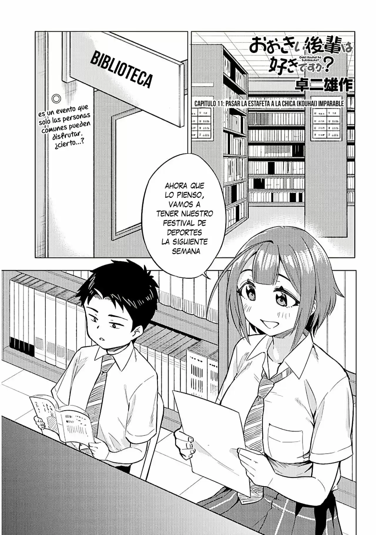 Ookii Kouhai Wa Suki Desu Ka? - Capítulo 11 - Página 2 - LectorTMOo