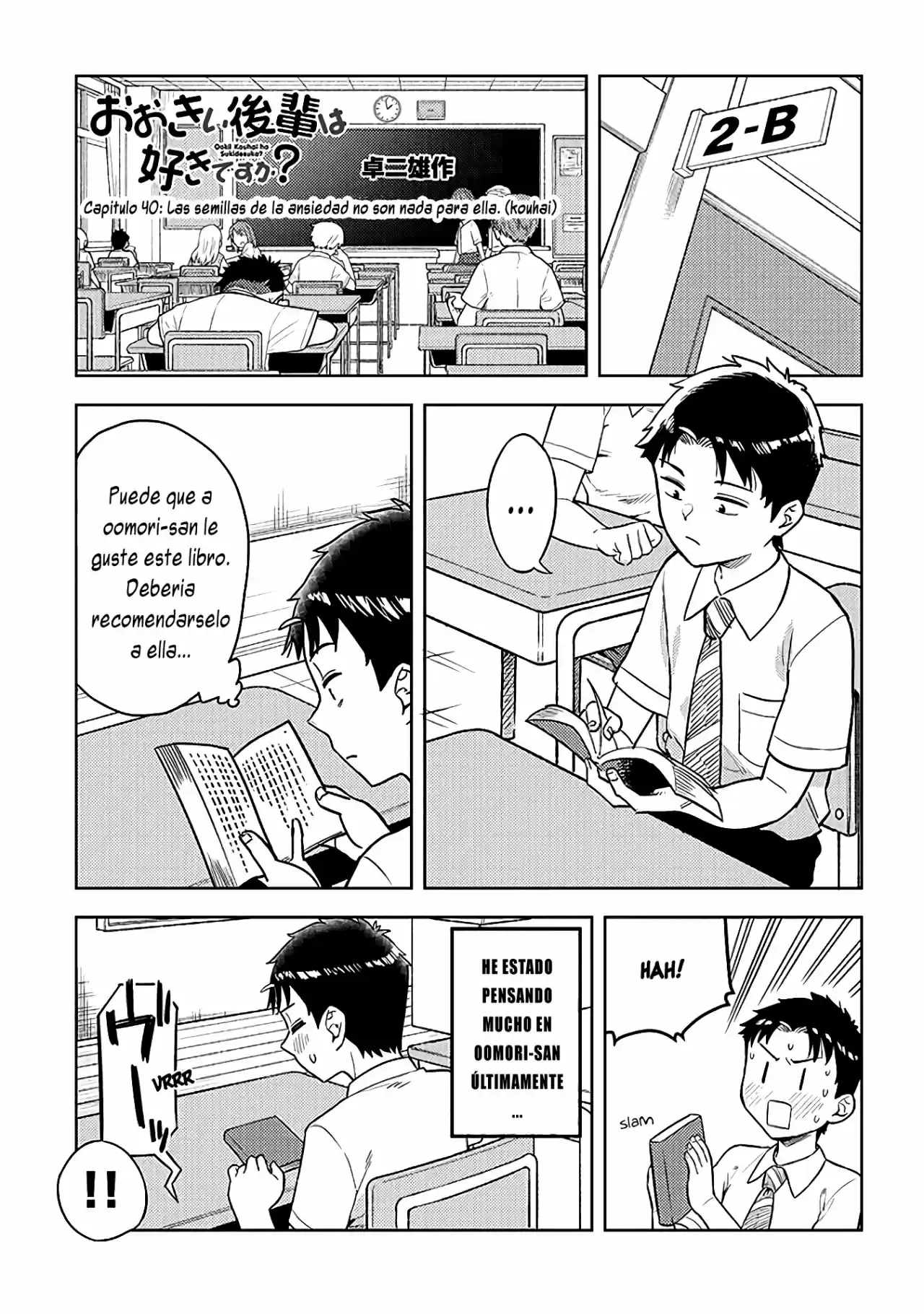 Ookii Kouhai Wa Suki Desu Ka? - Capítulo 40 - Página 2 - LectorTMOo