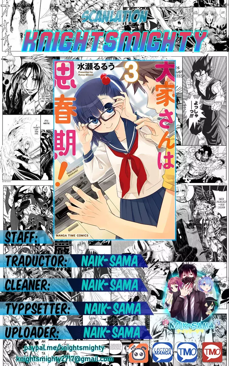 Ooya-san Wa Shishunki! - Capítulo 35 - Página 1 - LectorTMOo