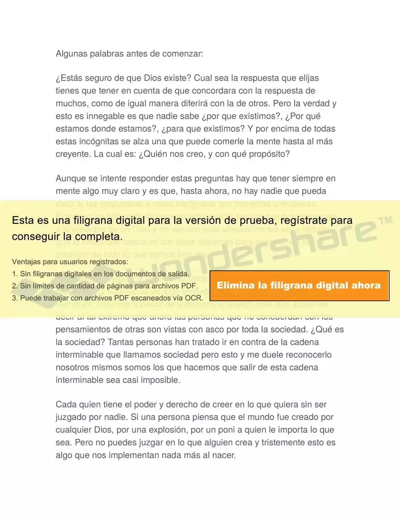 ORDEN DE DIOSES (Novela) - Capítulo - Página 1 - LectorTMOo