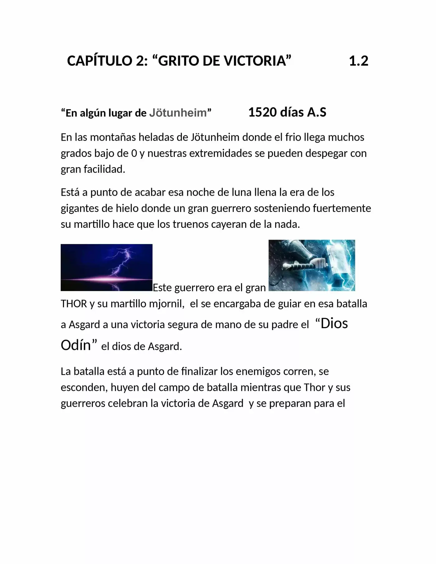 ORDEN DE DIOSES (Novela) - Capítulo 2 - Página 1 - LectorTMOo