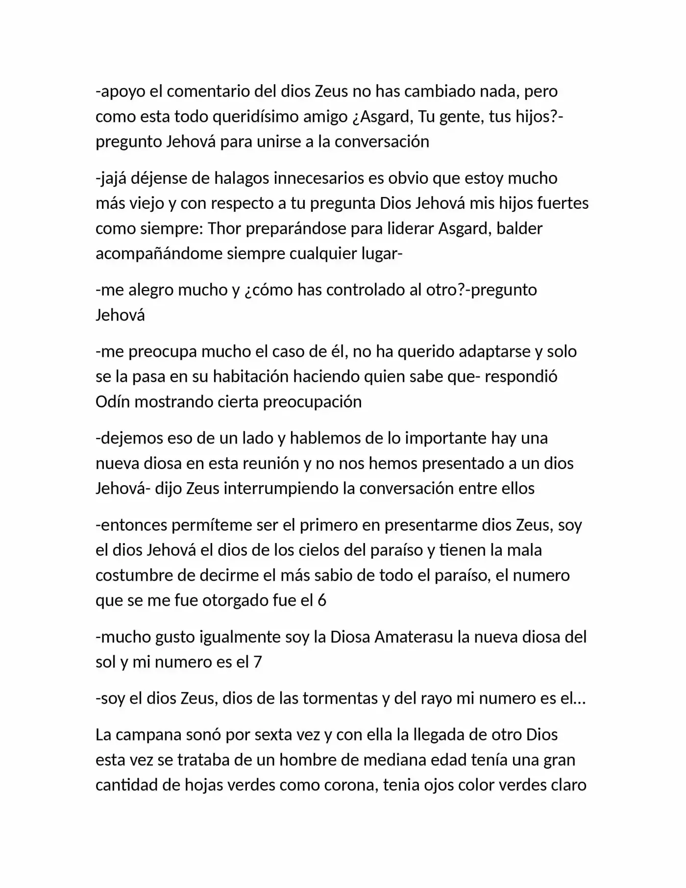 ORDEN DE DIOSES (Novela) - Capítulo 6 - Página 7 - LectorTMOo