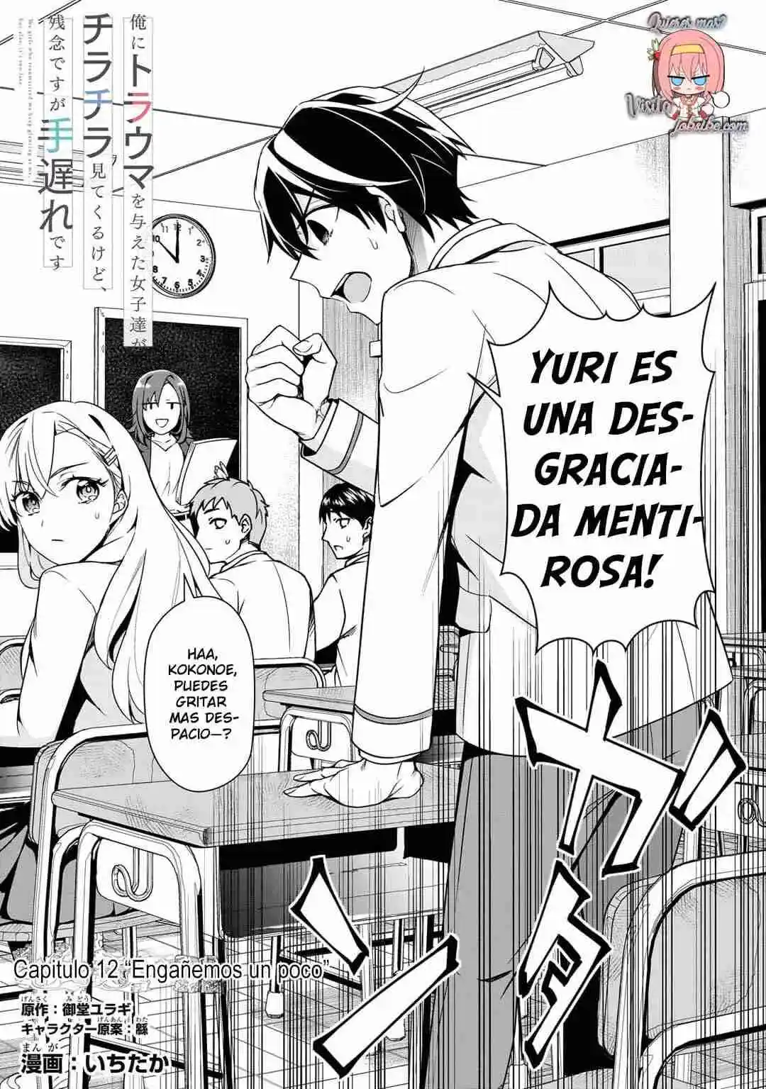 Ore Ni Trauma Wo Ataeta Joshitachi Ga Chirachira Mite Kuru Kedo, Zannen Desu Ga Teokure Desu - Capítulo 12.10 - Página 6 - LectorTMOo