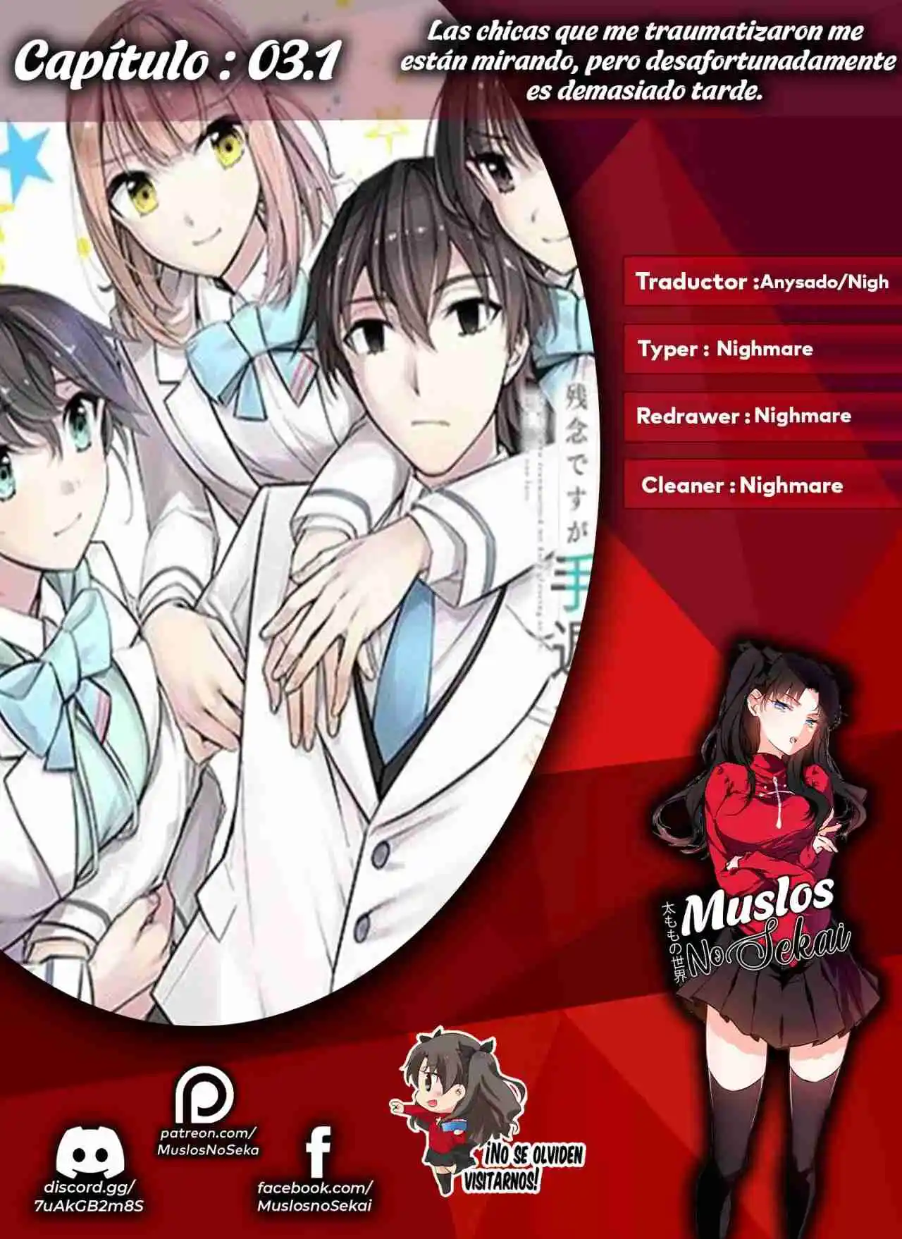 Ore Ni Trauma Wo Ataeta Joshitachi Ga Chirachira Mite Kuru Kedo, Zannen Desu Ga Teokure Desu - Capítulo 3.10 - Página 1 - LectorTMOo