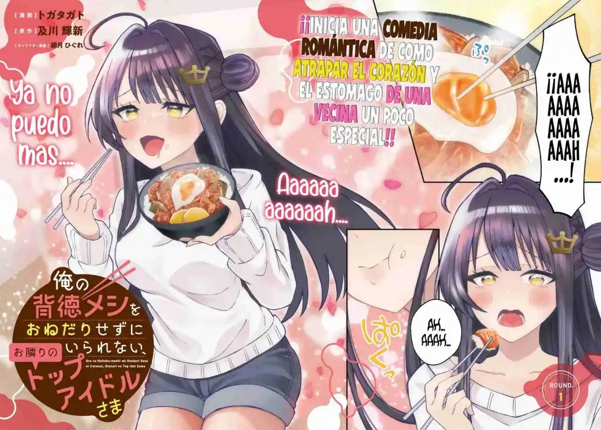 Ore No Haitoku Meshi Wo Onedarisezu Ni Irarenai, Otonari No Top Idol-sama - Capítulo 1 - Página 4 - LectorTMOo