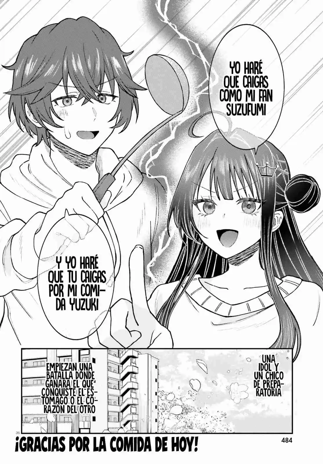 Ore No Haitoku Meshi Wo Onedarisezu Ni Irarenai, Otonari No Top Idol-sama - Capítulo 1 - Página 36 - LectorTMOo