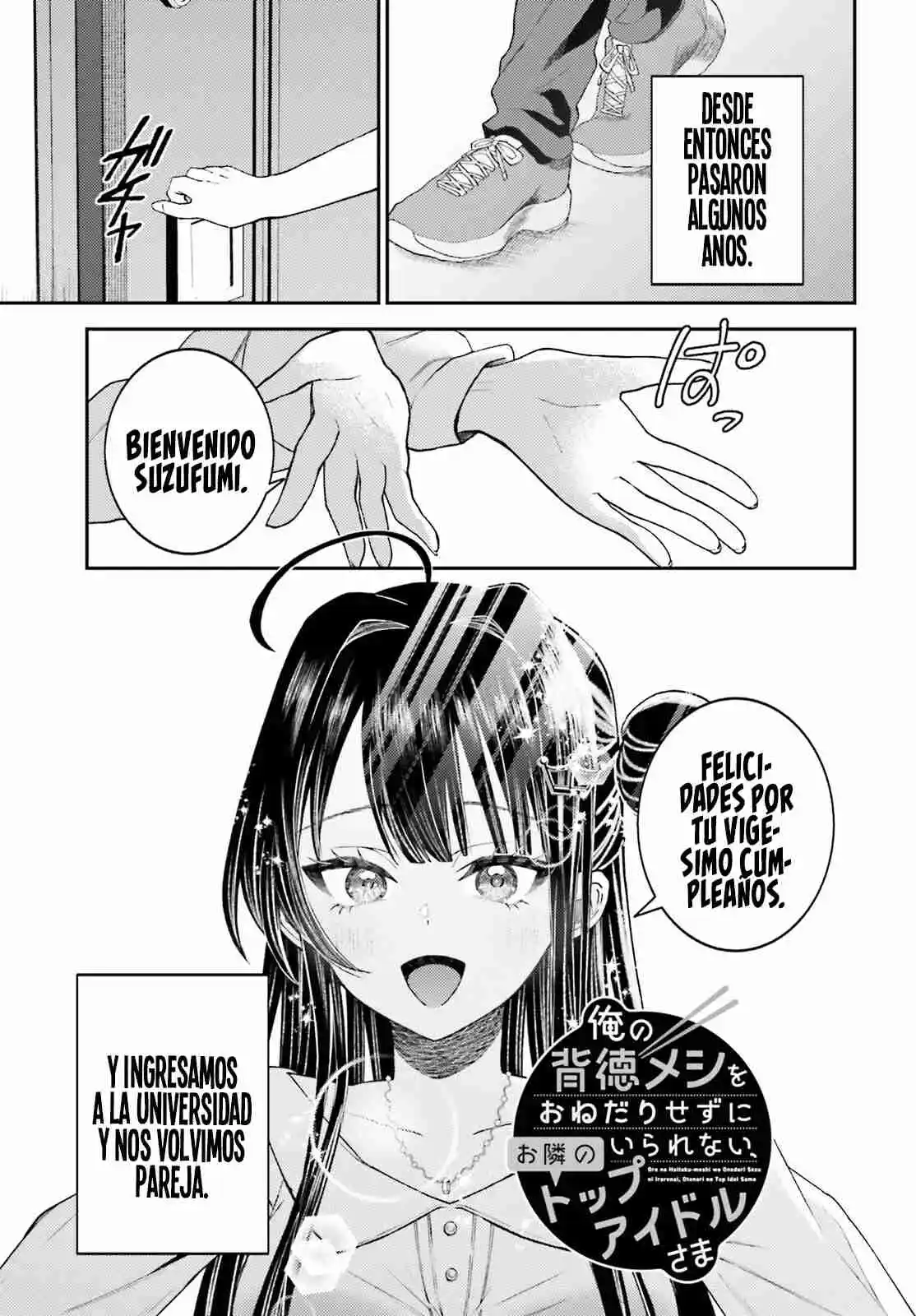 Ore No Haitoku Meshi Wo Onedarisezu Ni Irarenai, Otonari No Top Idol-sama - Capítulo 2 - Página 3 - LectorTMOo