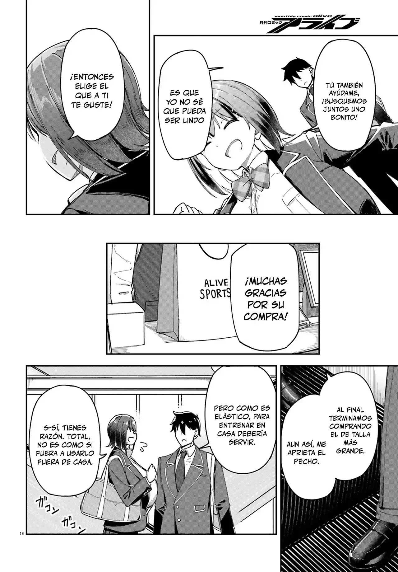 Ore no osananajimi ga dekkkkaku narisugita capítulo 3 página 16