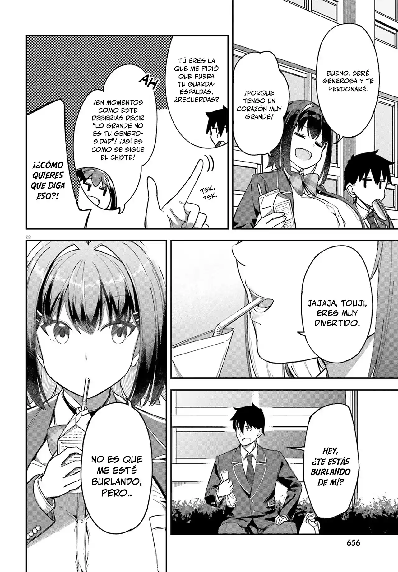 Ore no osananajimi ga dekkkkaku narisugita capítulo 3 página 22