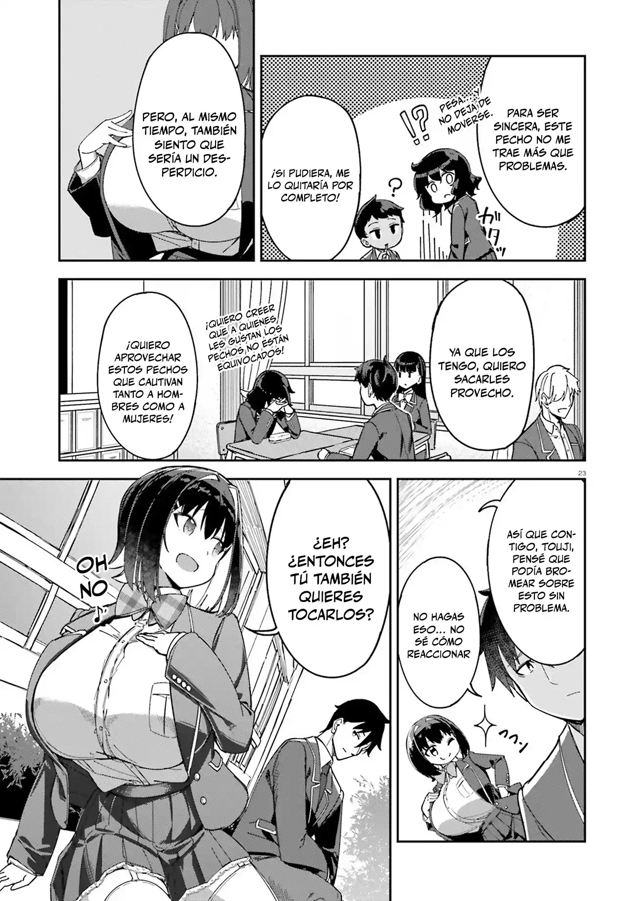 Ore no osananajimi ga dekkkkaku narisugita capítulo 3 página 23