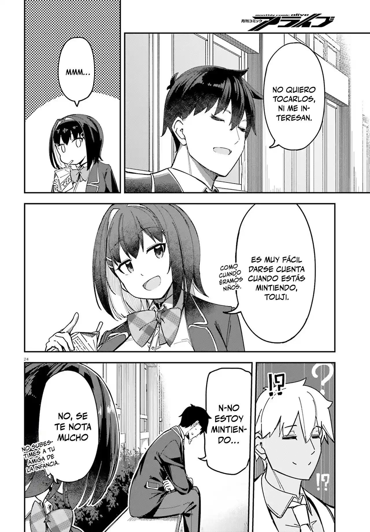Ore no osananajimi ga dekkkkaku narisugita capítulo 3 página 24