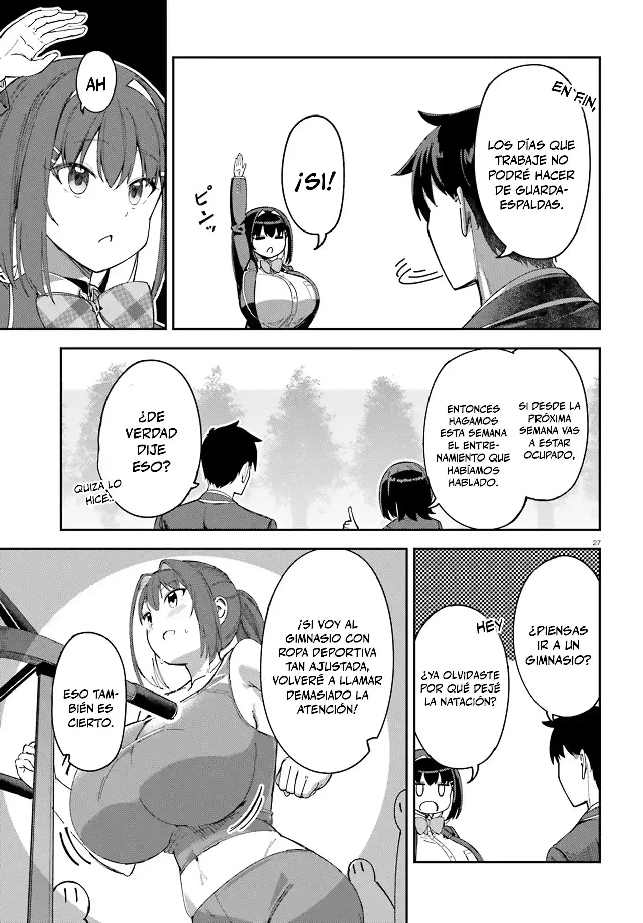 Ore no osananajimi ga dekkkkaku narisugita capítulo 3 página 27