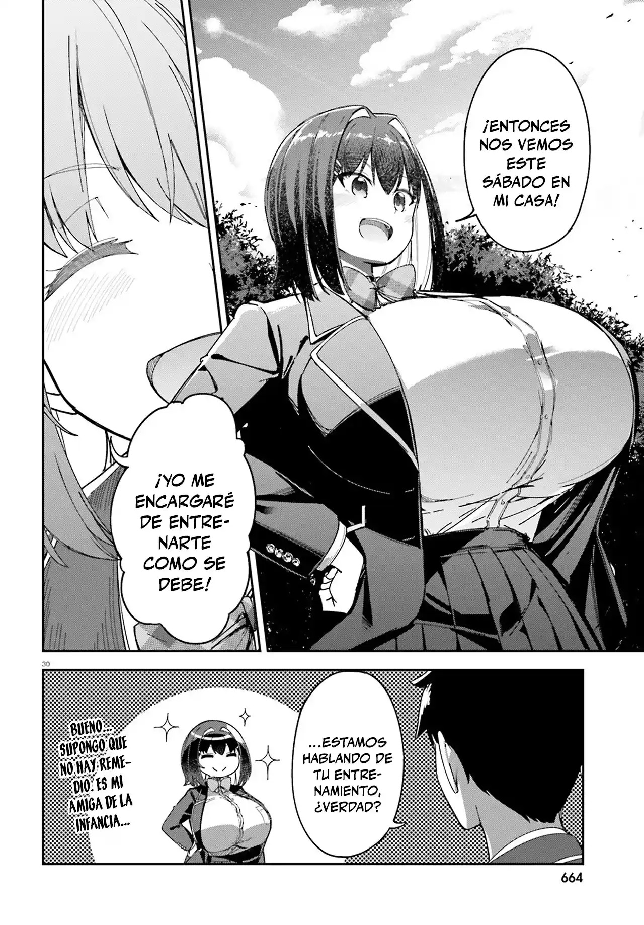 Ore no osananajimi ga dekkkkaku narisugita capítulo 3 página 30