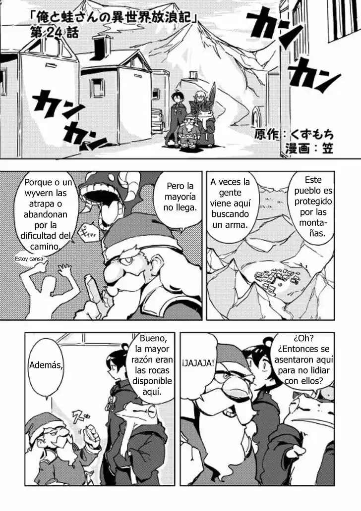 Ore To Kawazu-san No Isekai Hourouki - Capítulo 24 - Página 1 - LectorTMOo
